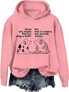 Pavlov's Dog - Sudadera con capucha para perro, color rosa