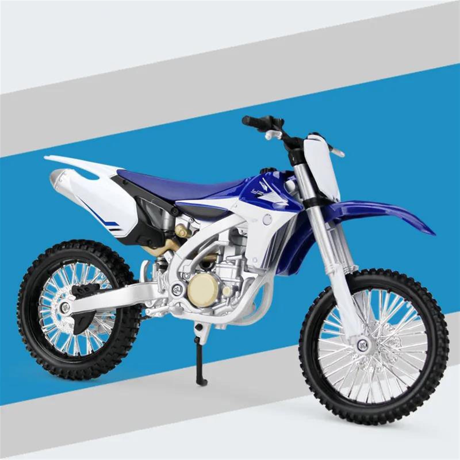 SEYXF Motorbike Toy 1:12 for Y-AMAHA YZ450F Motorcycle Model Toy Collection(with Foam Box)
