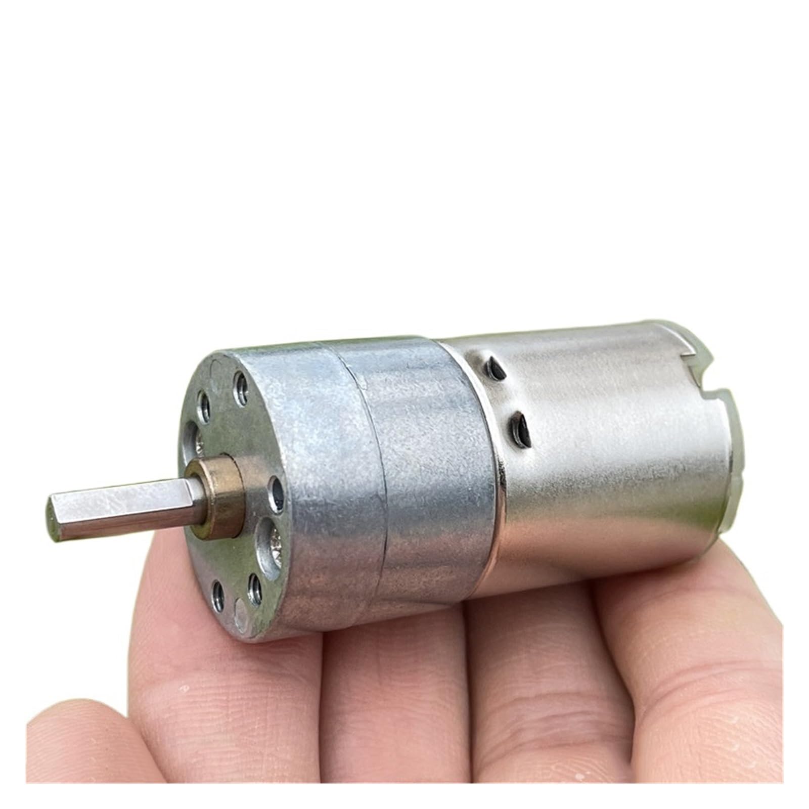 HJNAOKGWHQ 25GA-260 25mm Gear electronic starter DC 6V 9V 12V 32RPM Sow Speed Large Torque Reduction Motors With Metal Gearbox Wheel Toy Robot