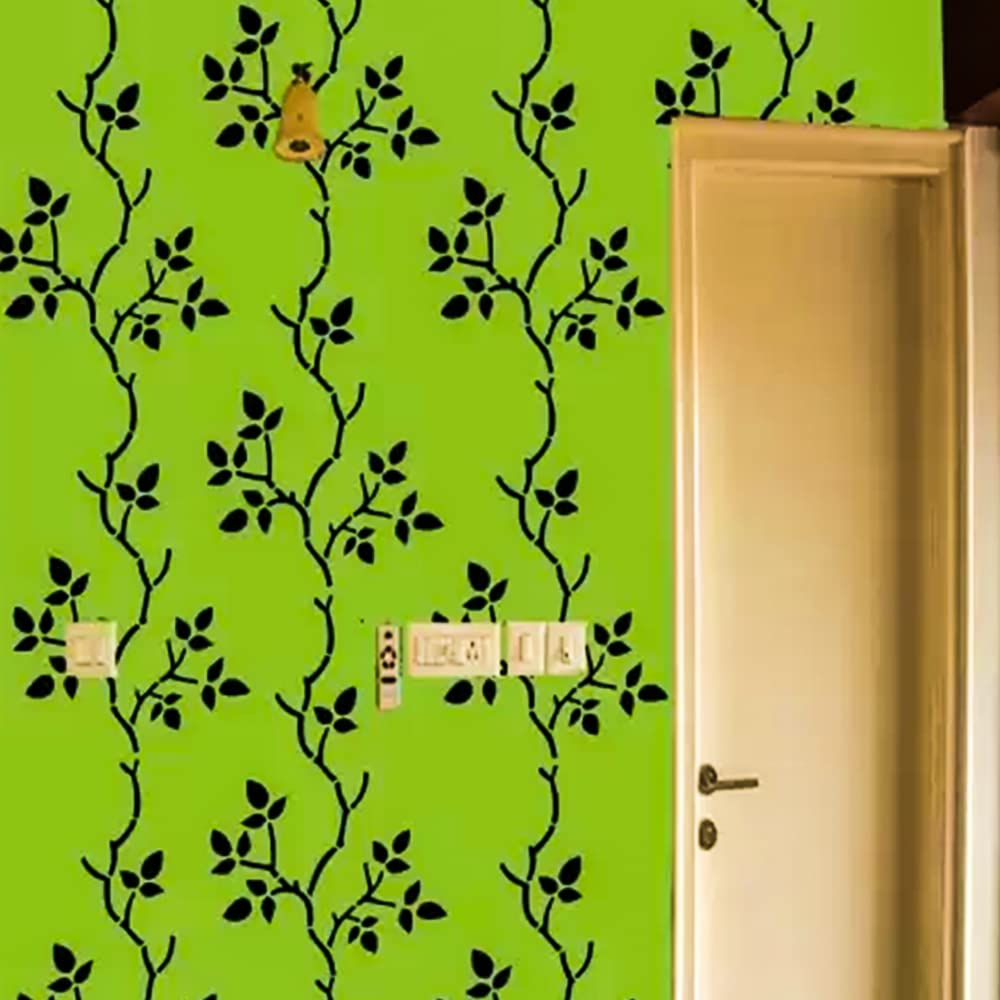 DECORNOWRDM Vernonia Creeper DIY Reusable Wall Stencil for Home Decoration Size : (16 Inches x 24 Inches) (B09RF2R7GQ) Amazon Price History, Amazon Price Tracker