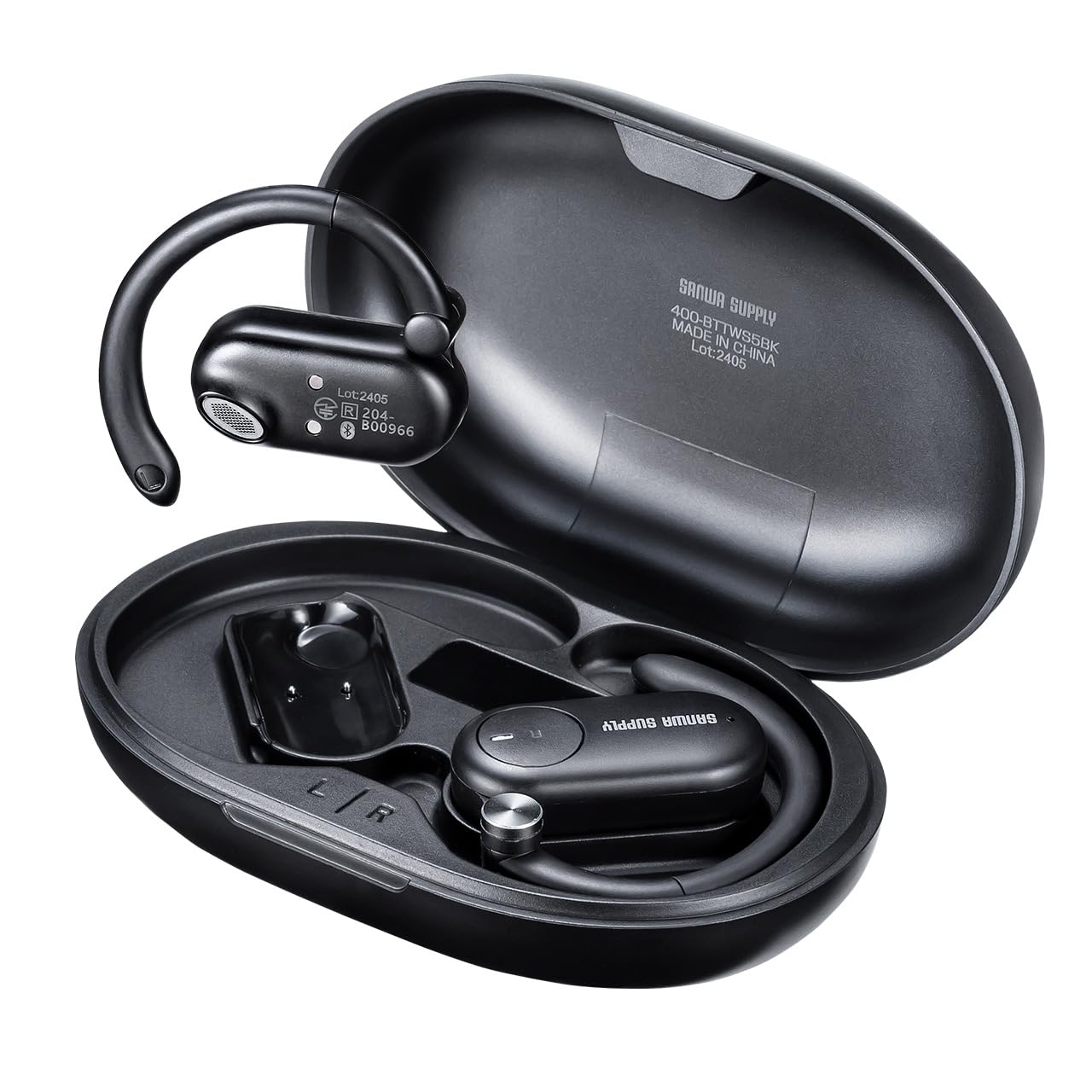 Amazon.co.jp: サンワダイレクト オープンイヤー イヤホン