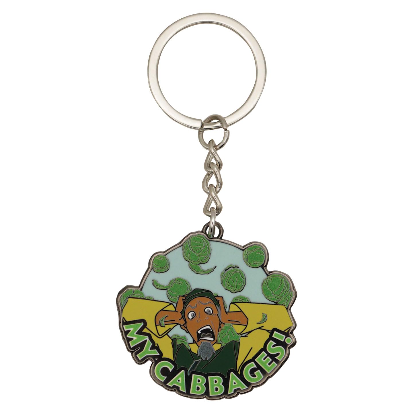 Fanattik Unisex Multicolour Avatar The Last Airbender Limited Edition Cabbage Merchant Key Ring
