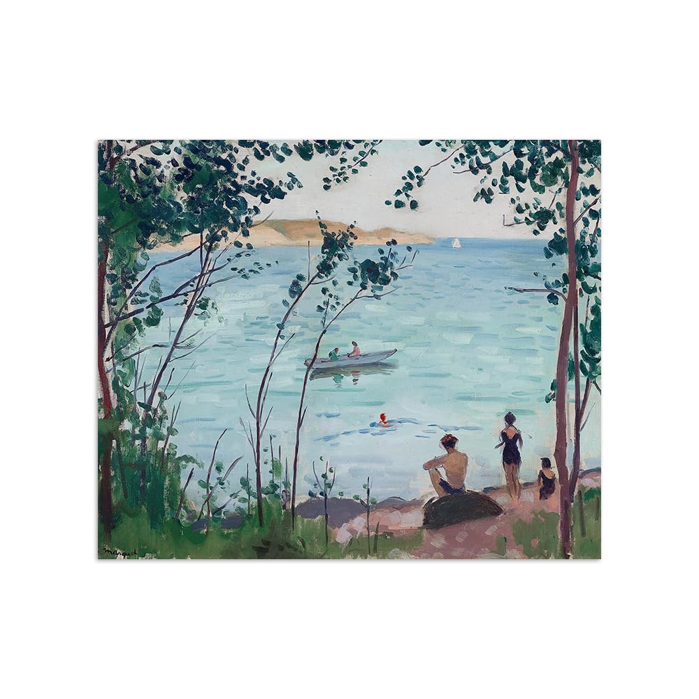 Affiche Albert Marquet Baigneuses impression sur toile haute définition - 8