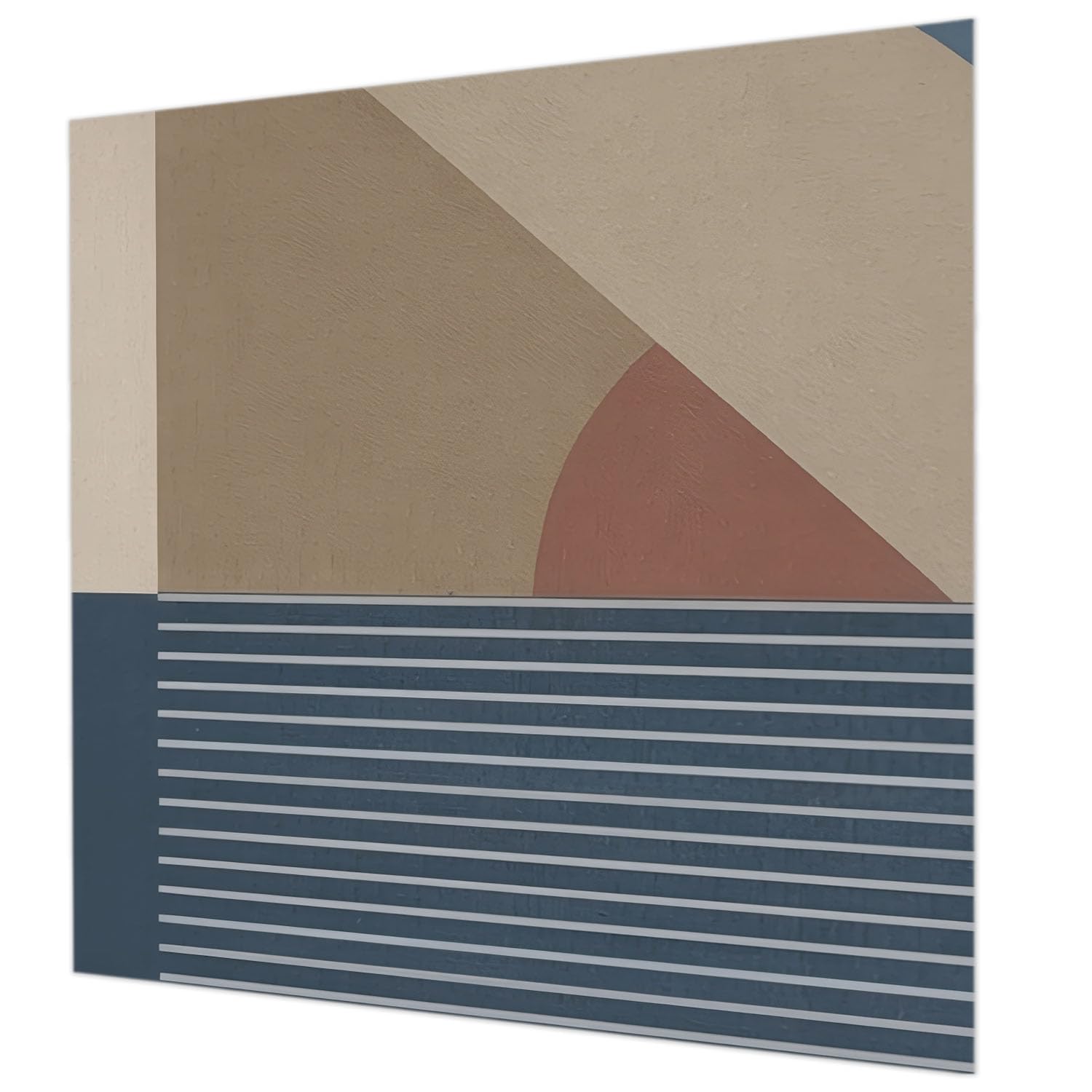 Papier peint chambre et salon Tulup motif géométrique harmonieux grand format 250x250