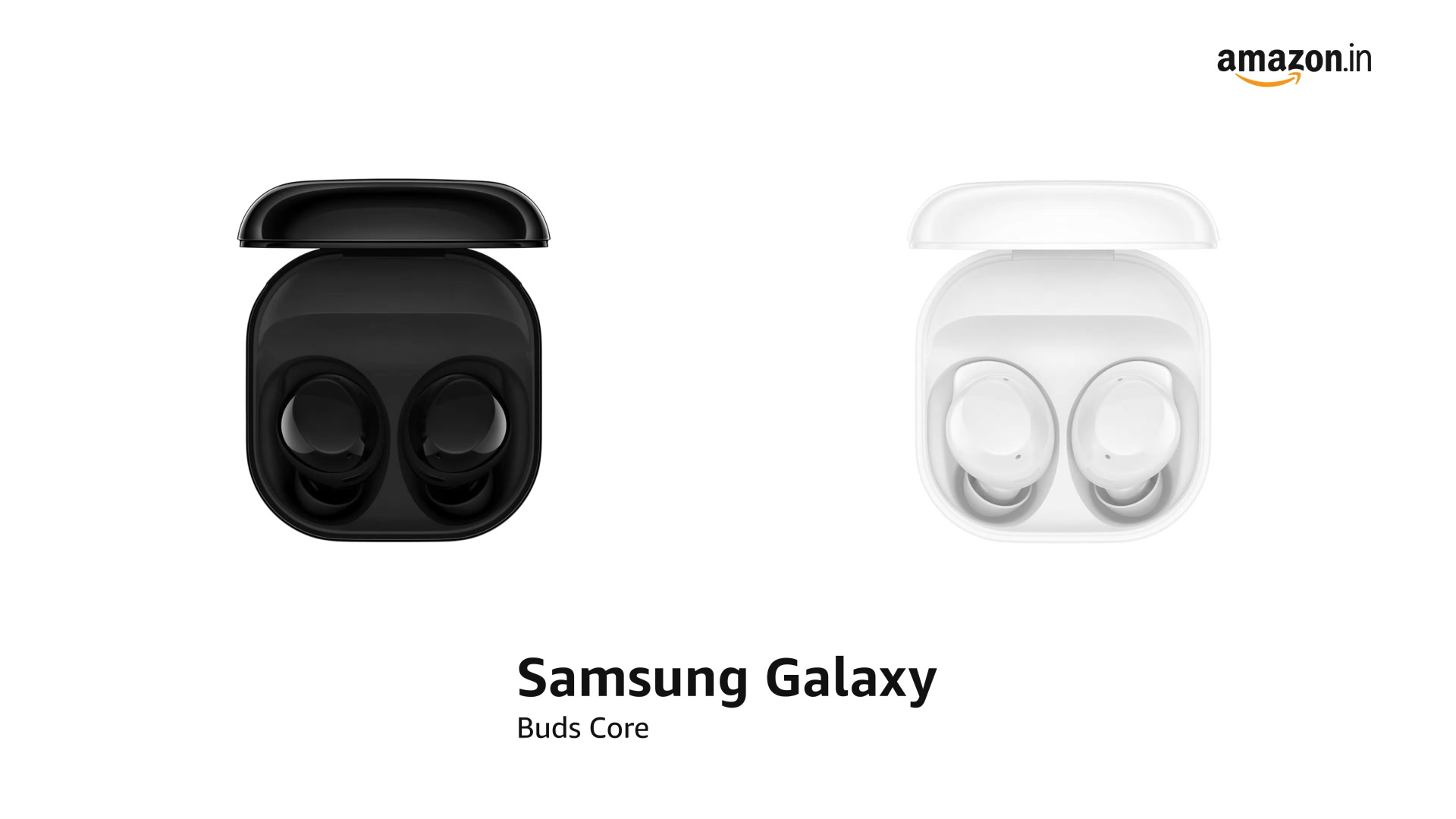 Samsung Galaxy Buds Core (Black) Galaxy AI Enabled in-Ear TWS with