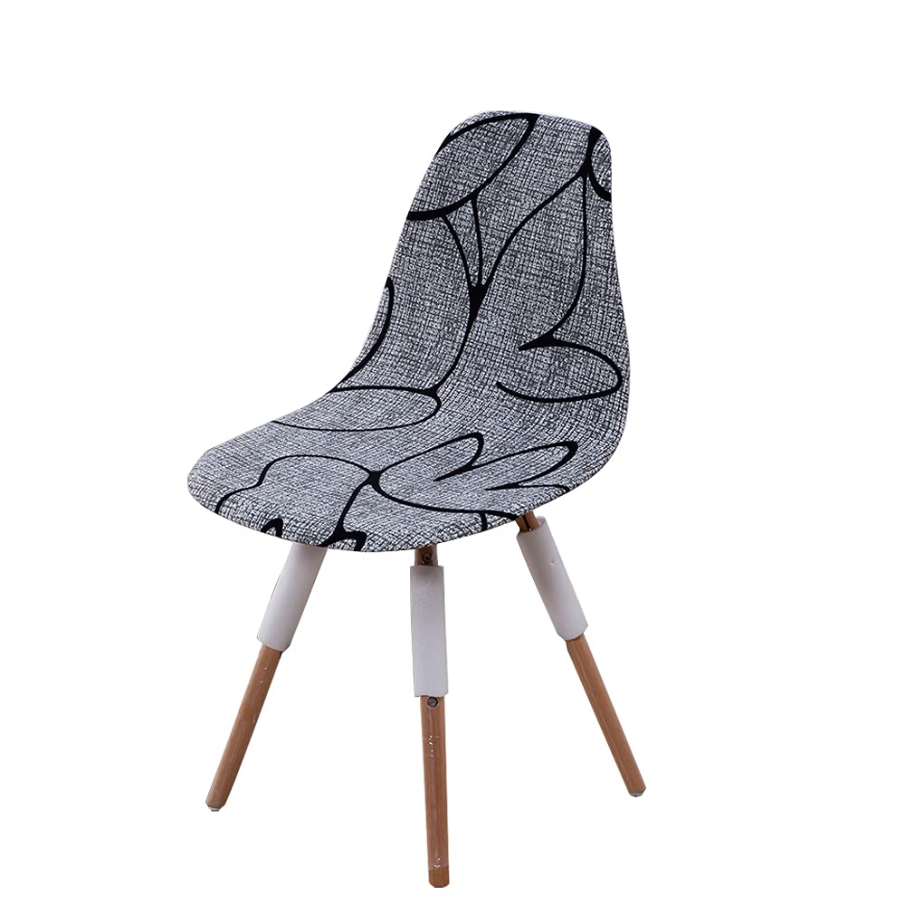Funda de Silla escandinava elástica Fundas para sillas de Comedor escandinavas 6 Piezas Funda de Silla Extensible Cubre Silla escandinava
