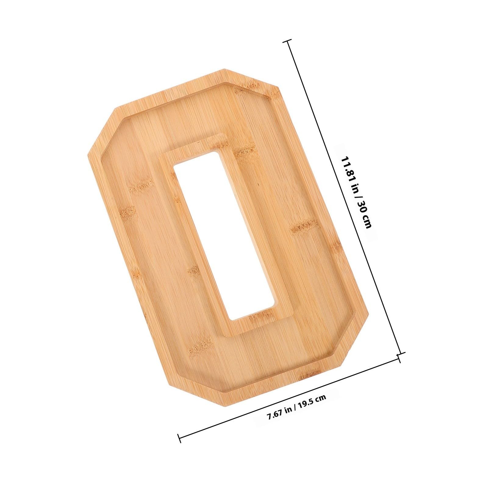 jojofuny Juego de Bandejas de Madera Número 30 para Servir Frutas y Snacks, Resistente Deformación Acabado Pulido, Adecuado para Reuniones Familiares y Decoración