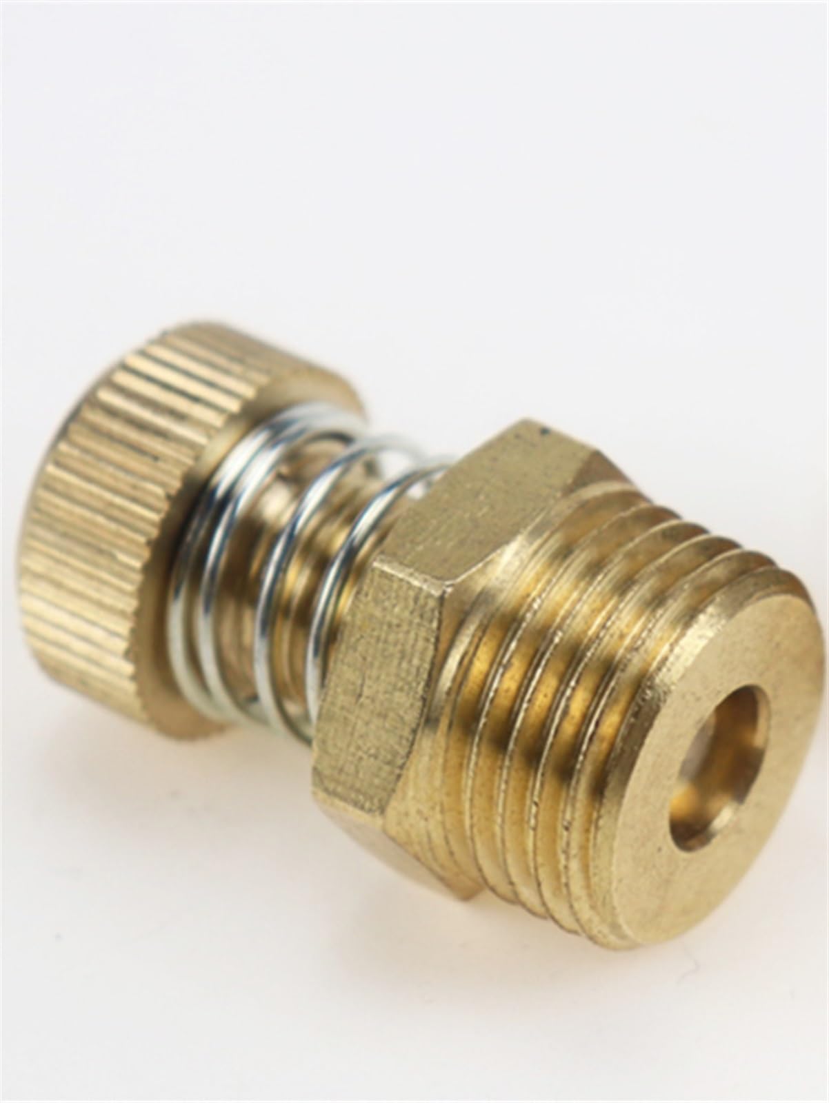 10PCS/LOT Adjustable Spring Muffler Throttling Muffler Pipe Fitting Pneumatic Part (Size : 1/4 inch)