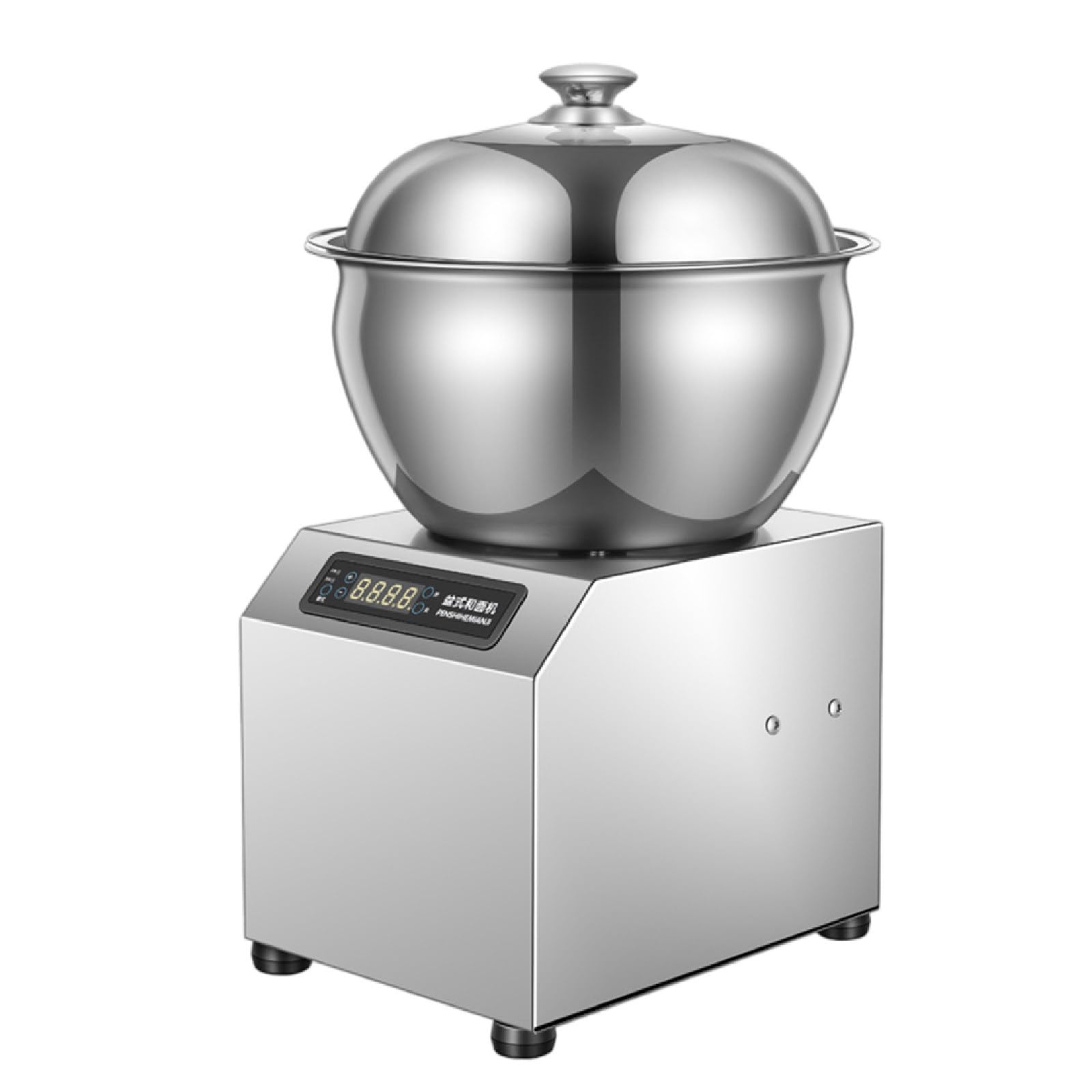 Impastatrice Rotante da 1800 W, con Protezione di Sicurezza e Timer Inclusi, Attrezzatura da Forno per Ristorante e Pizzeria, 5 kg, 220 V.