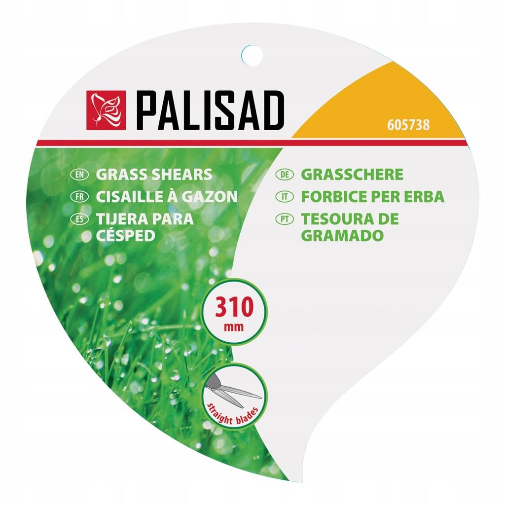 Palisad Nozyce do trawy 310 mm, metalowe gumowane uchwyty