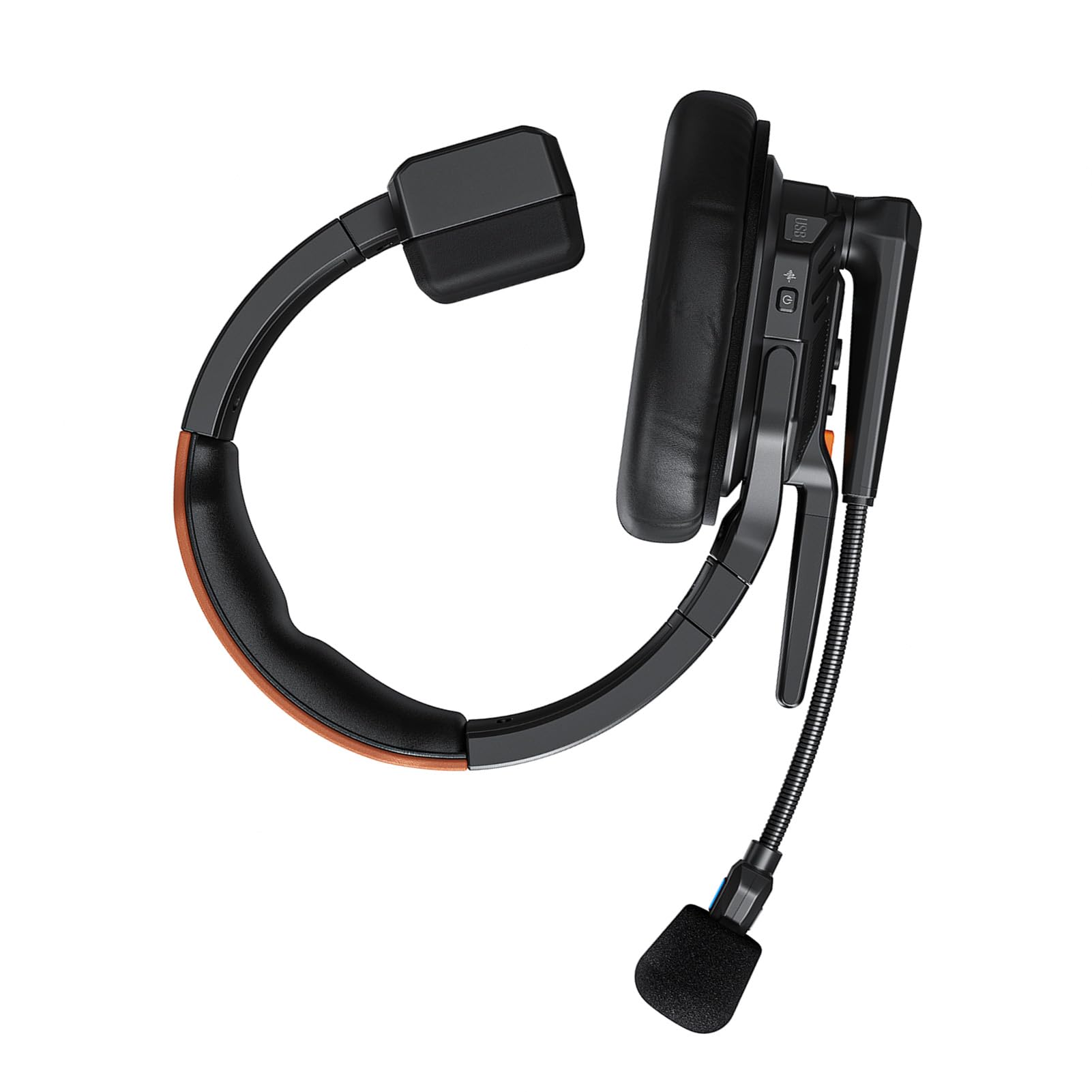 Auriculares Intercomunicadores Inalámbricos Dúplex Completos con Reducción de Ruido AI/ENC para Comunicación en Equipo, Juego de 2 Uds para Eventos Al Aire Libre