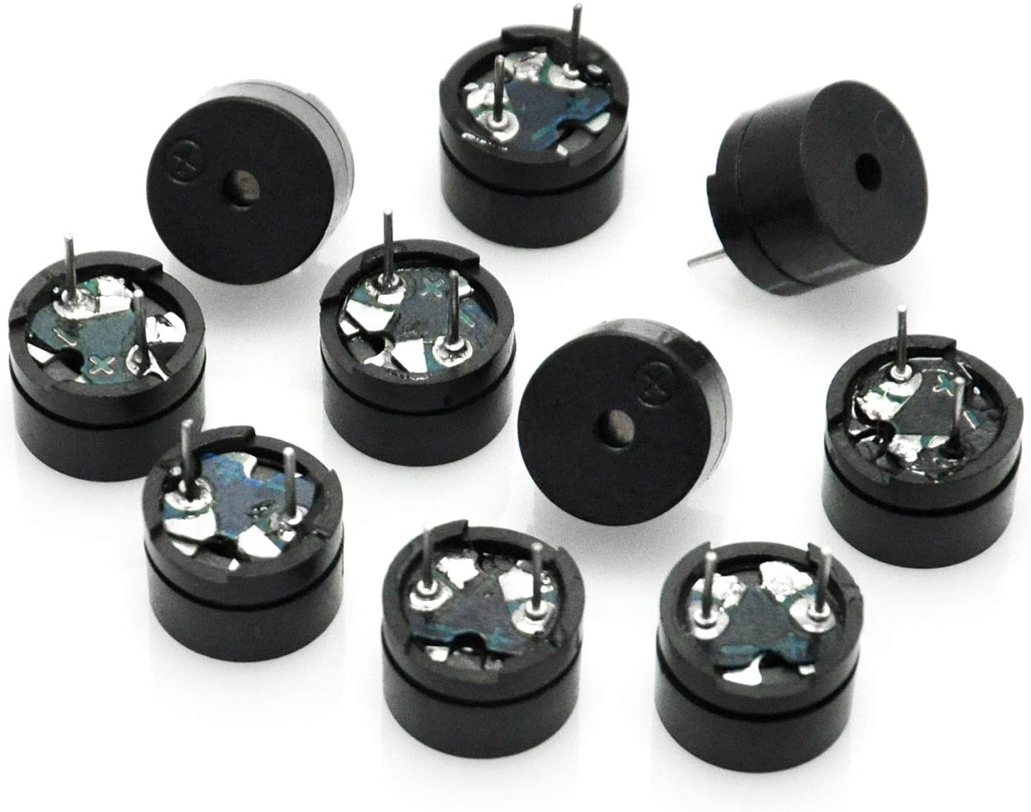 Buzzer Elettromagnetico Passivo 50 Pezzi 3V 5V 9V 12V 16 Ohm 2KHz AC Altoparlante