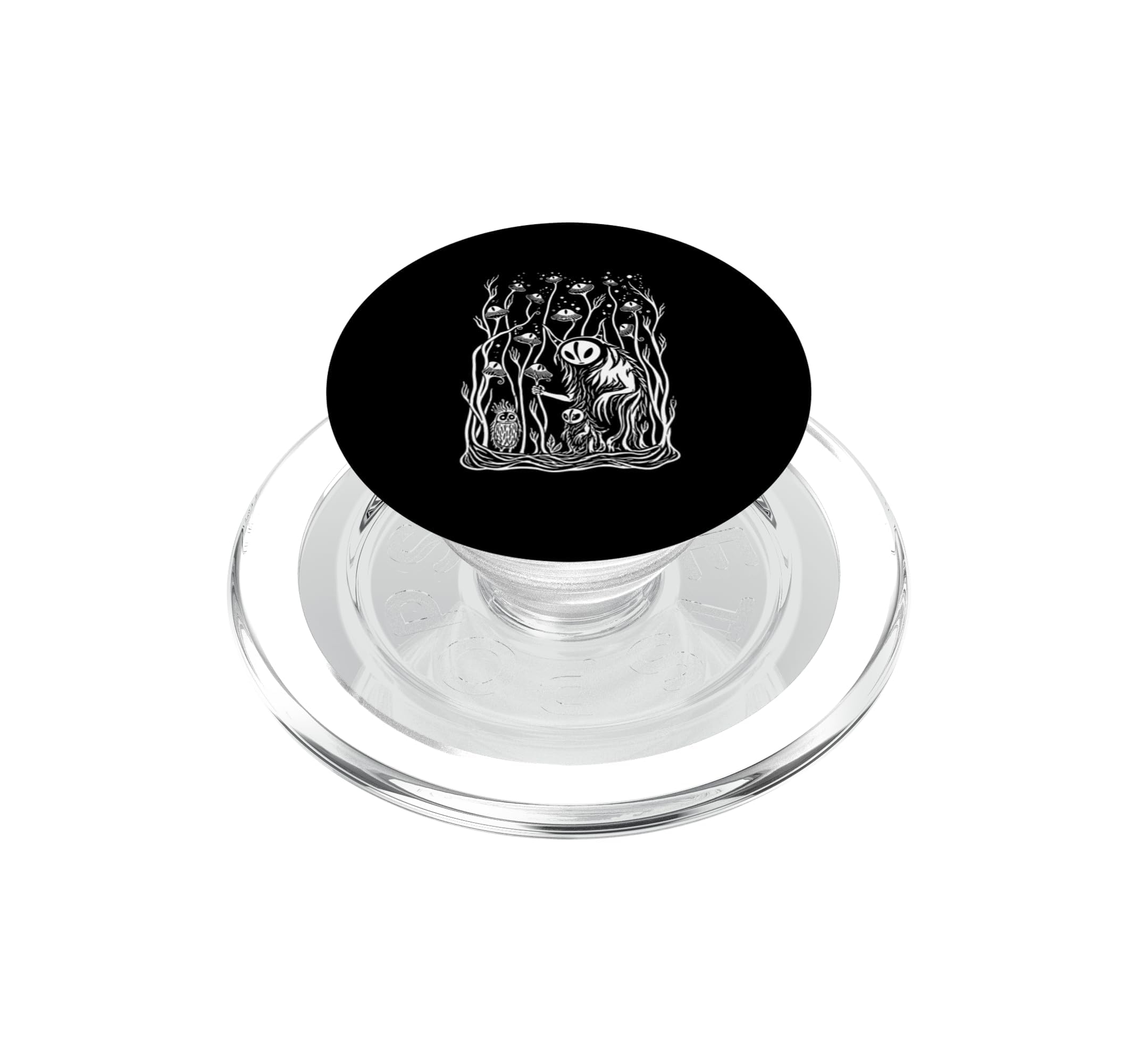 Moth dark cottagecore PopSockets para MagSafe y sujeción de hongo goth 6