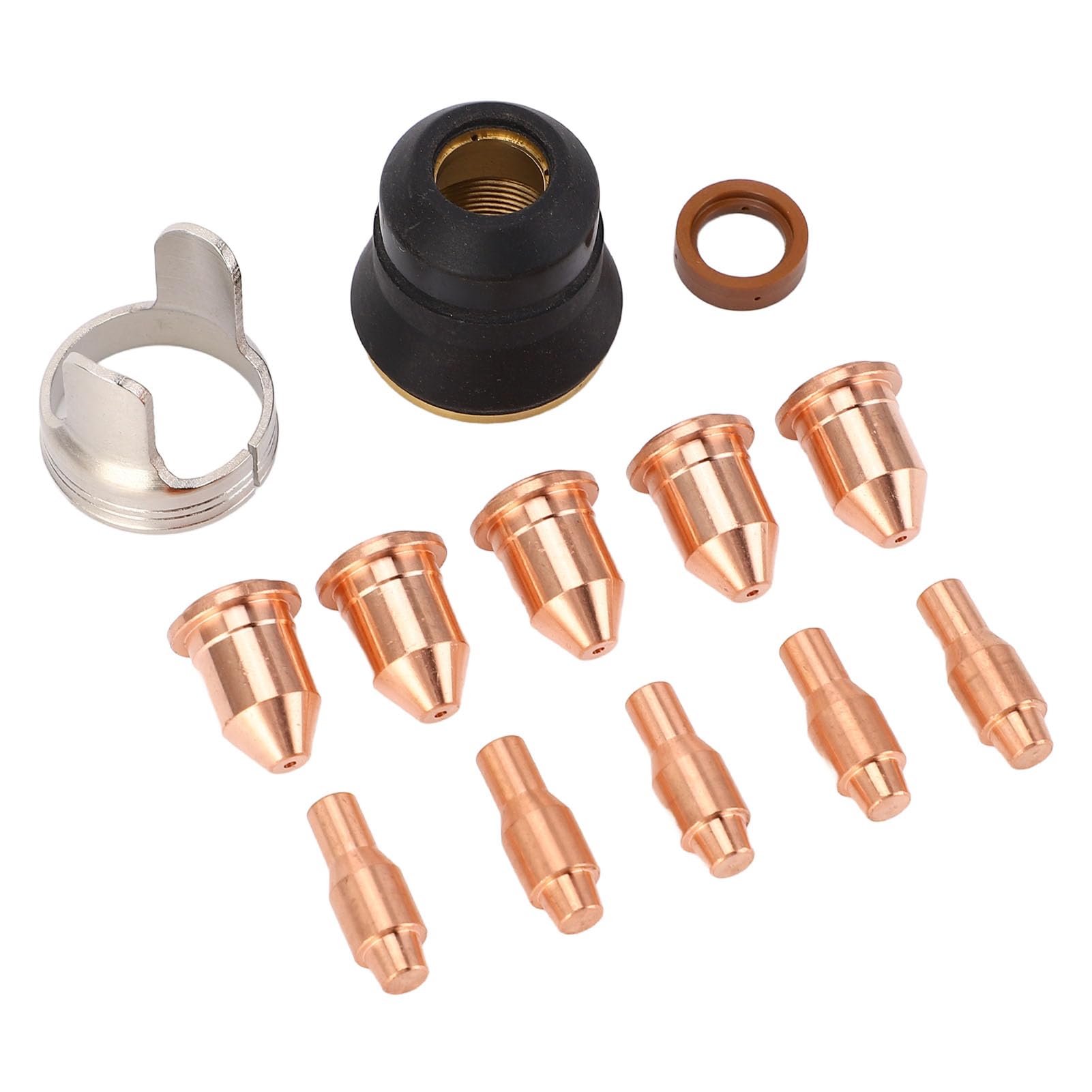Kit de consommables de coupe S45 avec 13 buses et électrodes en acier pour titane 45A