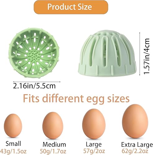 Miniatura 3 de HXJFGDM Cepillo de silicona para lavado de huevos, 2 unidades, para huevos frescos, herramientas de limpieza reutilizables para lavadoras de huevos,