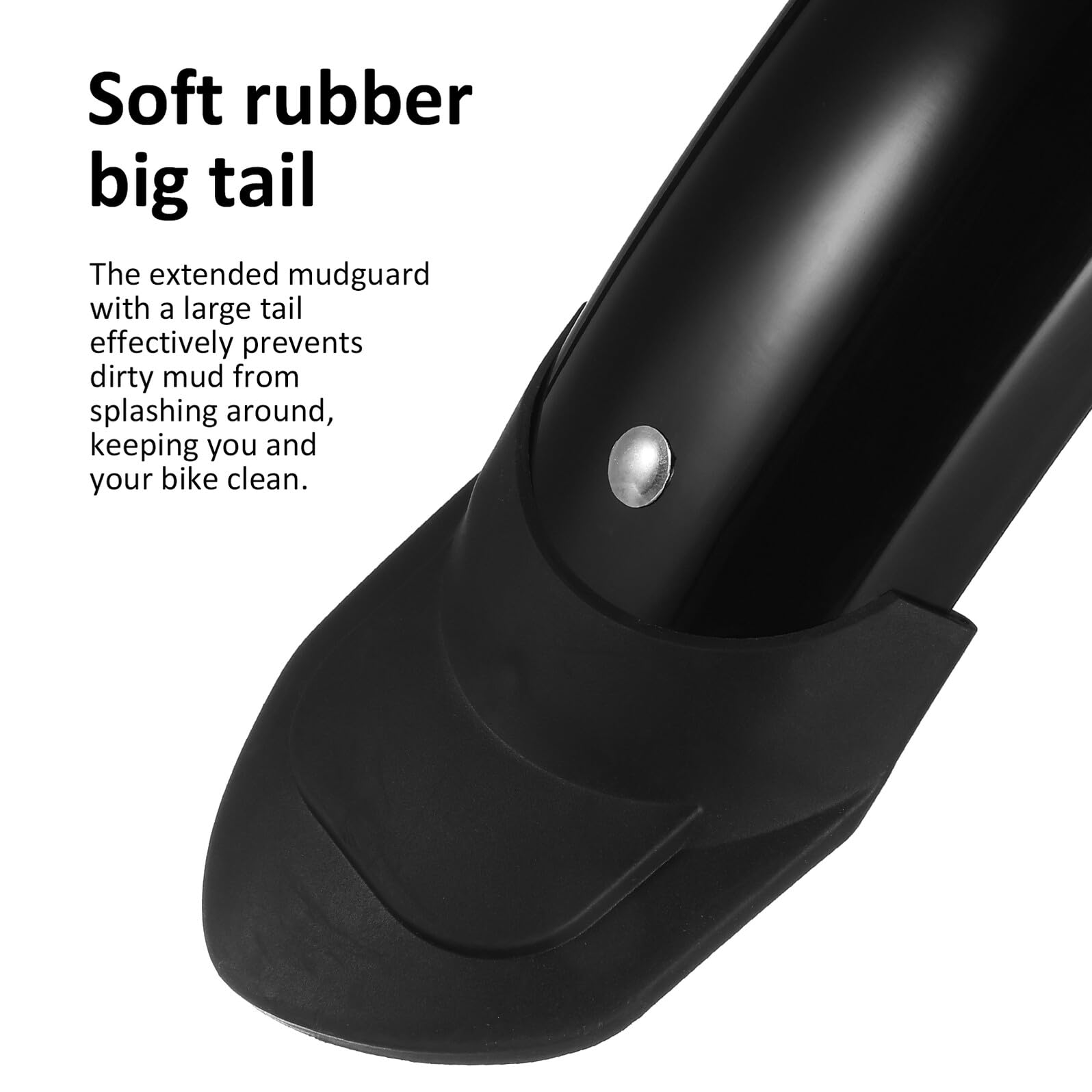 iplusmile Guardabarros para Bicicleta de 26 Pulgadas, Abs Flexible