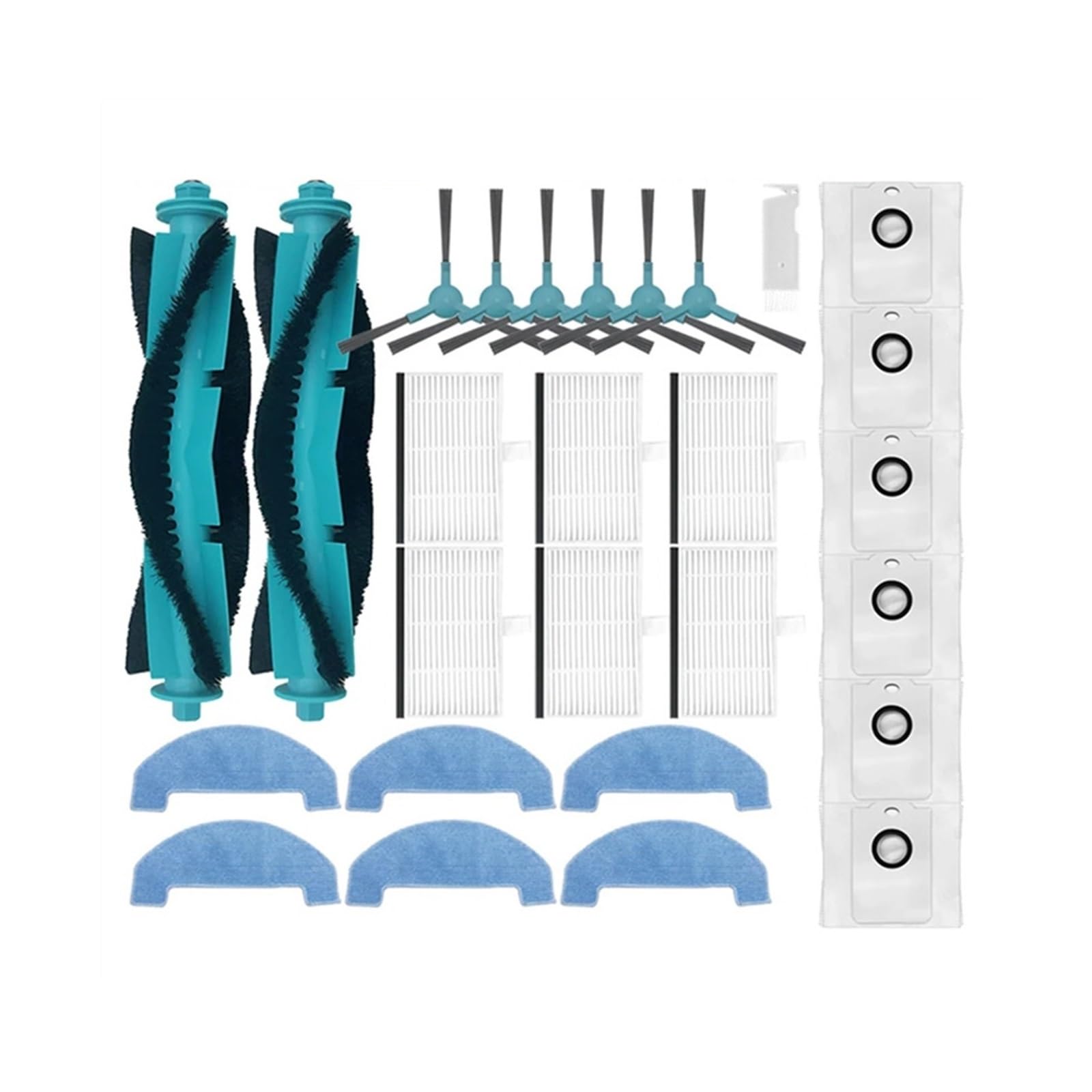 Filtre brosse latérale aspirateur Conga 2499 Atvel Smartgyro