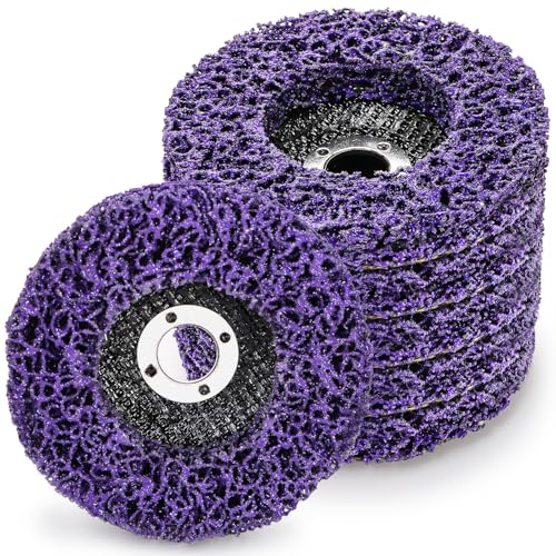 Elsjoy 6 Pack Strip Discs Stripping Wheel for Angle Grinder, 100mm 4inch Rust Remover Wheel Grinder Paint Stripping Wheel, Paint Removal Disc, Clean and Remove Scaling and Oxidation 1 Elsjoy 6 Pack Strip Discs Stripping Wheel for Angle Grinder, 100mm 4inch Rust Remover Wheel Grinder Paint Stripping Wheel, Paint Removal Disc, Clean and Remove Scaling and Oxidation