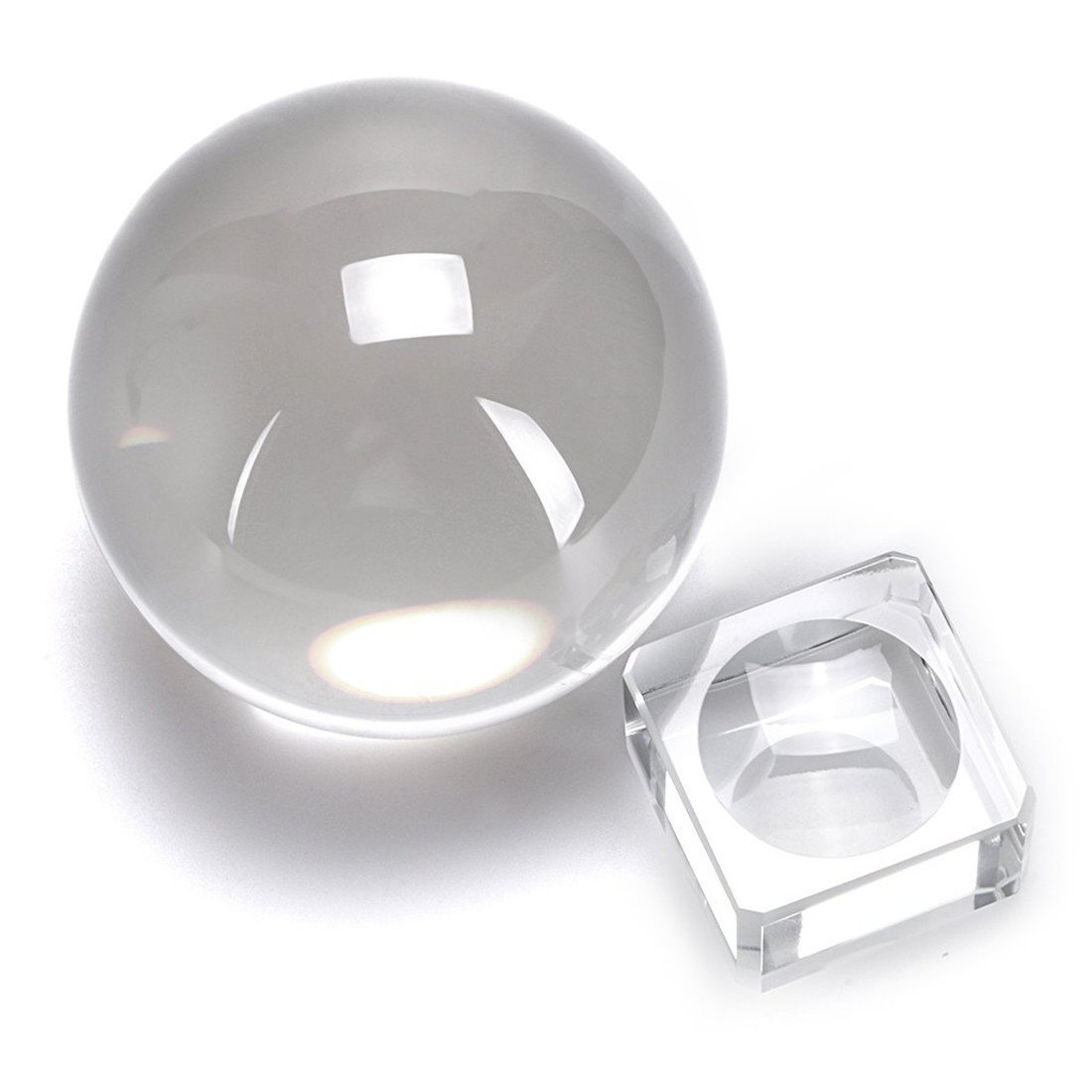 Amazon.co.jp: Waltz&F直径50mmクリア水晶玉 多色クリスタルボール