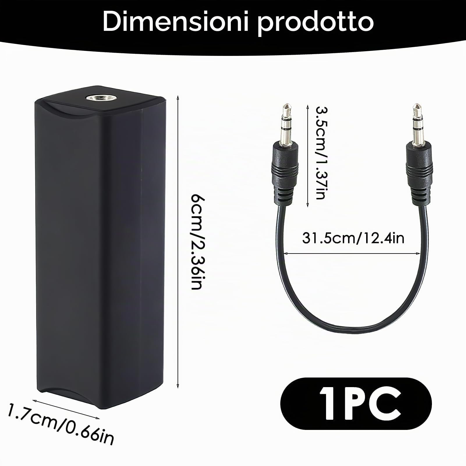 Isolatore Di Rumore A Anello Di Terra – Filtro Audio Per Auto E Stereo Domestici, Connettore 3.5mm Per Eliminare Ronzii E Interferenze