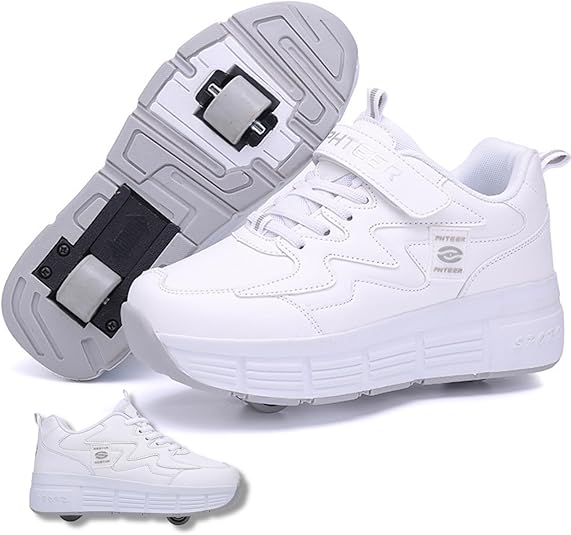 博物館ビンテージ1914年ローラースケートシューズシューズ10