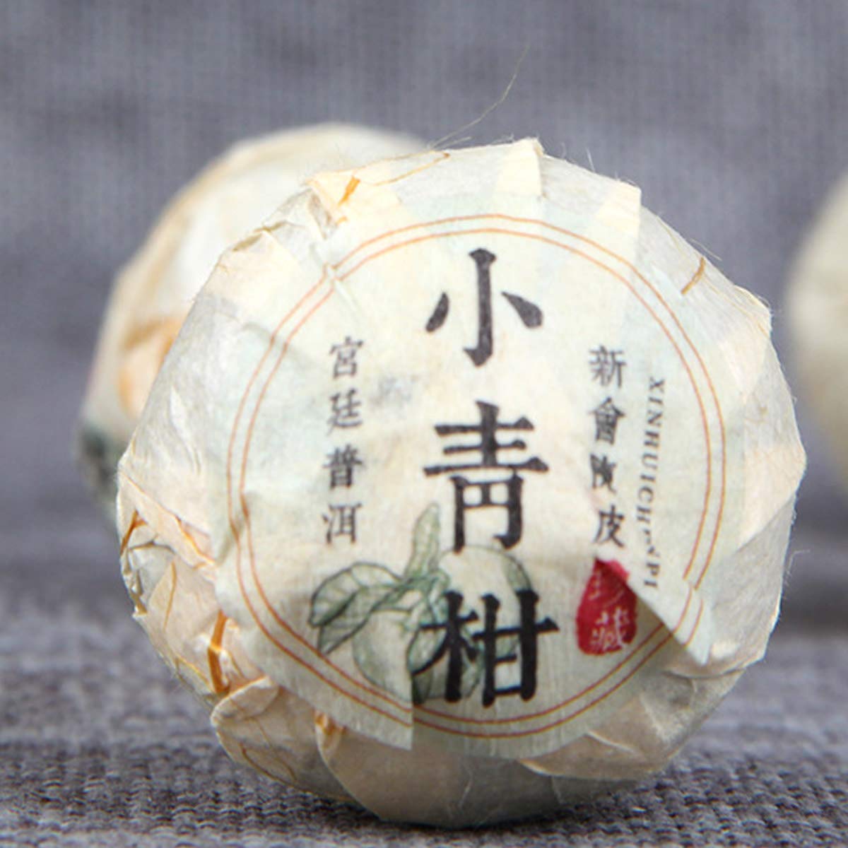 Chinesischer Pu'er Tee Nettogewicht 130g （0.286LB） Reifer Puer Tee Schwarzer Tee Getrocknete Orangenschale Mini Tuocha Alte Bäume Pu erh tee Gesundheitswesen Pu er Tee