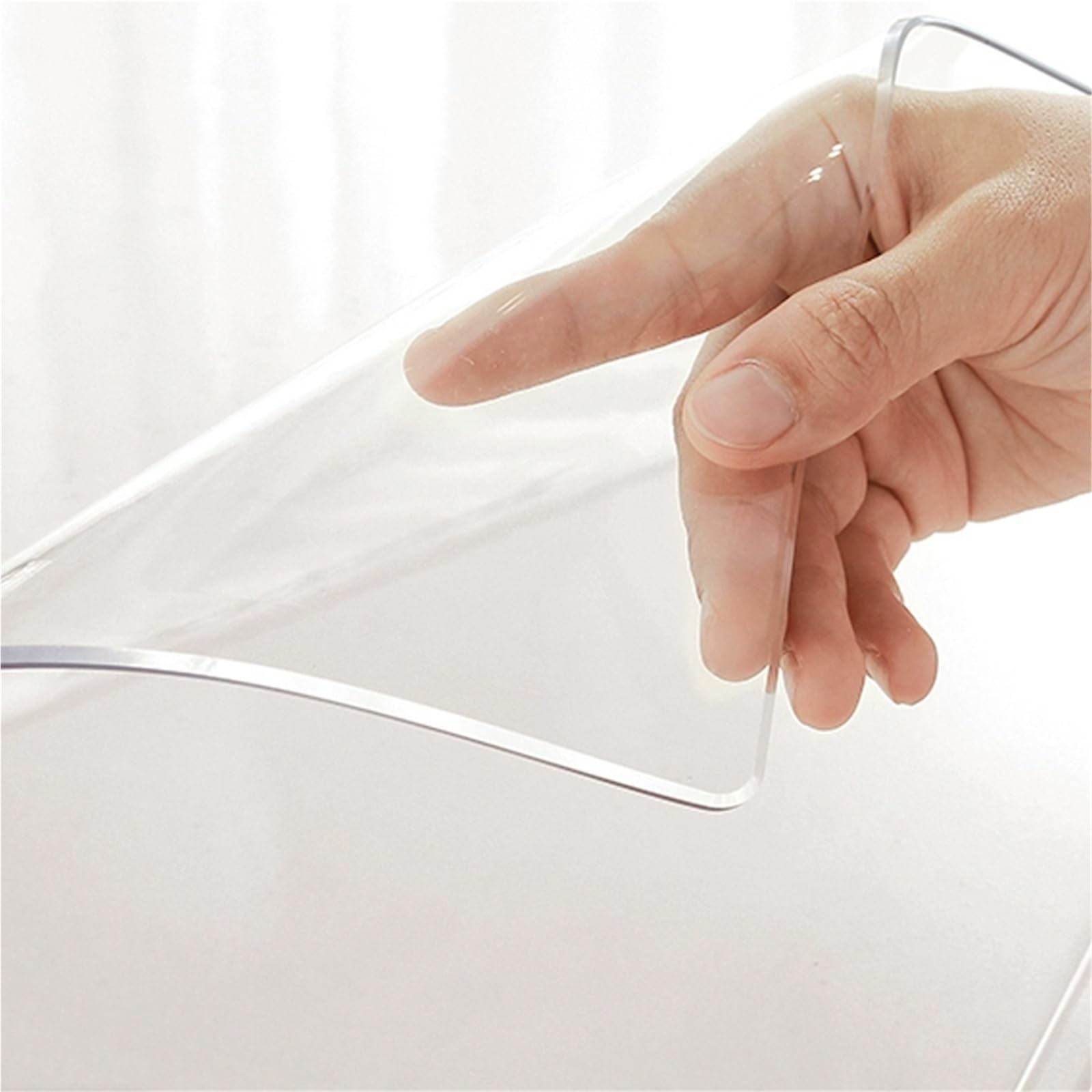 Chair Mat for Hardwood Floor Tile Floor Transparent Desk Chair Mat for Rolling Chairs 16 20 34 48
