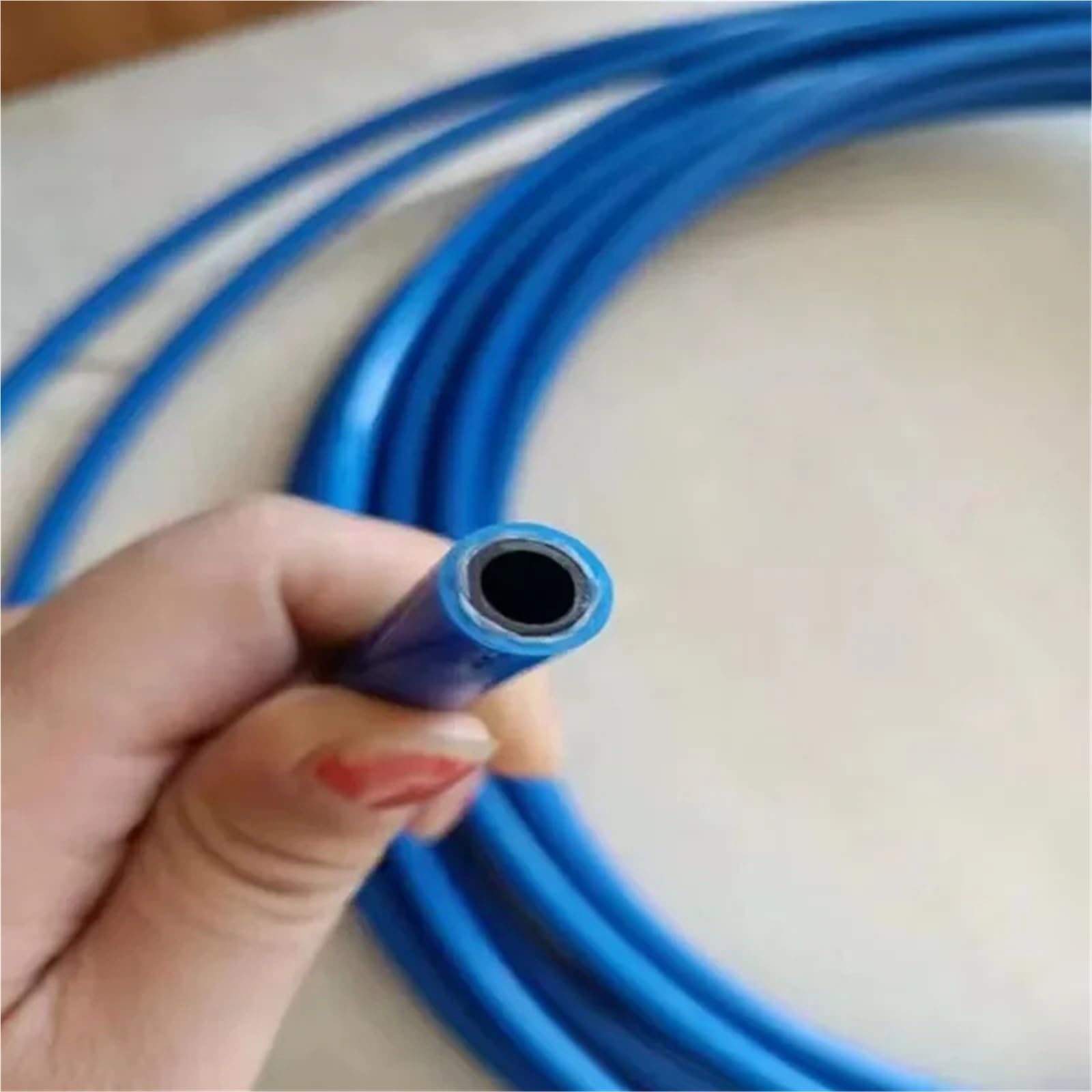 Wąż do bezpowietrznego rozpylacza farby, Wąż do natryskiwania farby bezpowietrznej wysokociśnieniowy 1/4 '' BSP 3500Psi 8-30 m Część zamienna bezpowietrznego urządzenia natryskowego(15M)