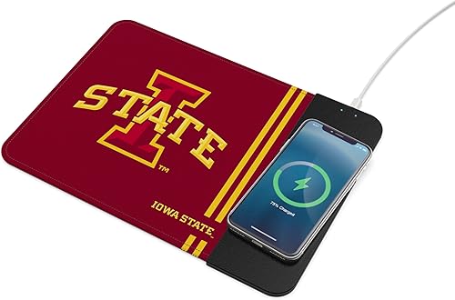 Vista 17 de SOAR NCAA Almohadilla de ratón unisex con carga inalámbrica para teléfono celular