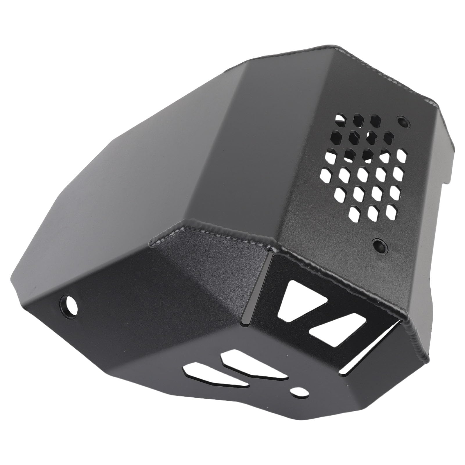 CHICIRIS Osłona Podwozia Silnika Motocykla Płyta Podwozia ze Stopu Aluminium Lekka Ochrona Przed Uderzeniami Łatwa Instalacja w Celu Wymiany dla Kierowców 450MT CF450MT 2024 (BLACK)