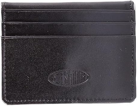 Big Skinny RFID Blocking Leather New Yorker Black, Leather, Black