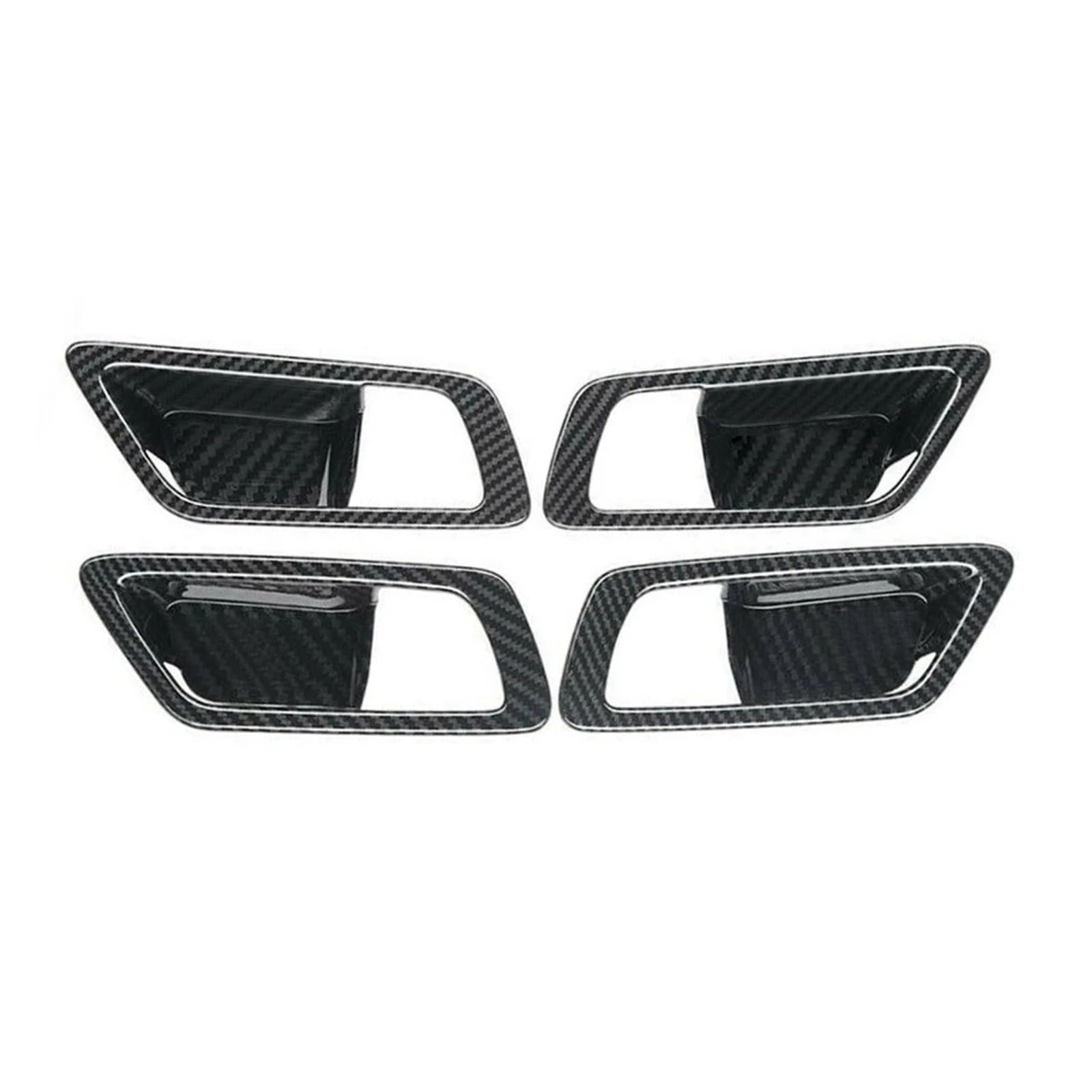 Espyn One Color 4Pieces For Toyota For Chr 2016-2021 Abs Carbon Fiber Inner Door Handle Bowl Cover Trim Car Accessories Universal Interior Accessories