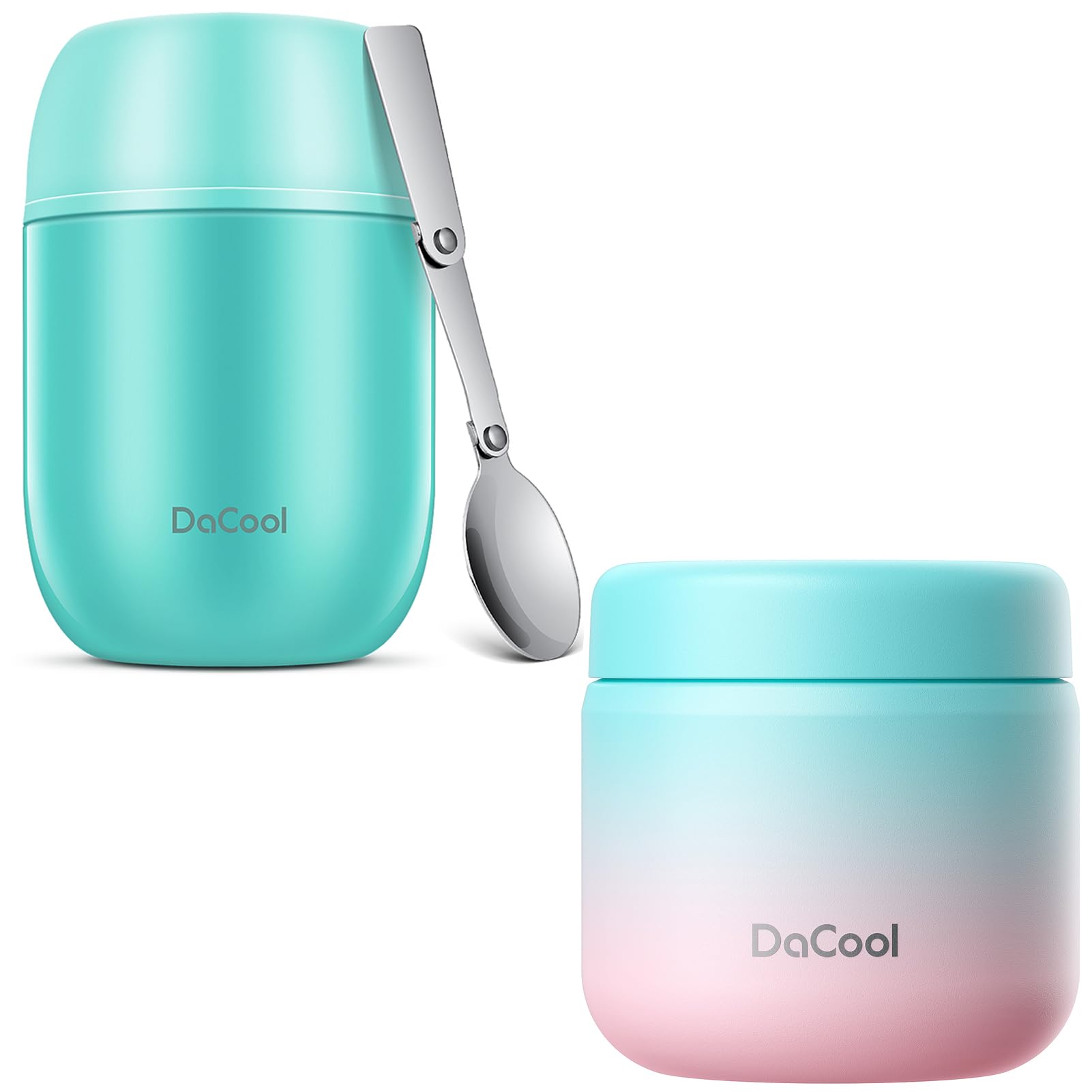 DaCool Food Thermos 16 Ounce Kids Thermos 13.5 Ounce