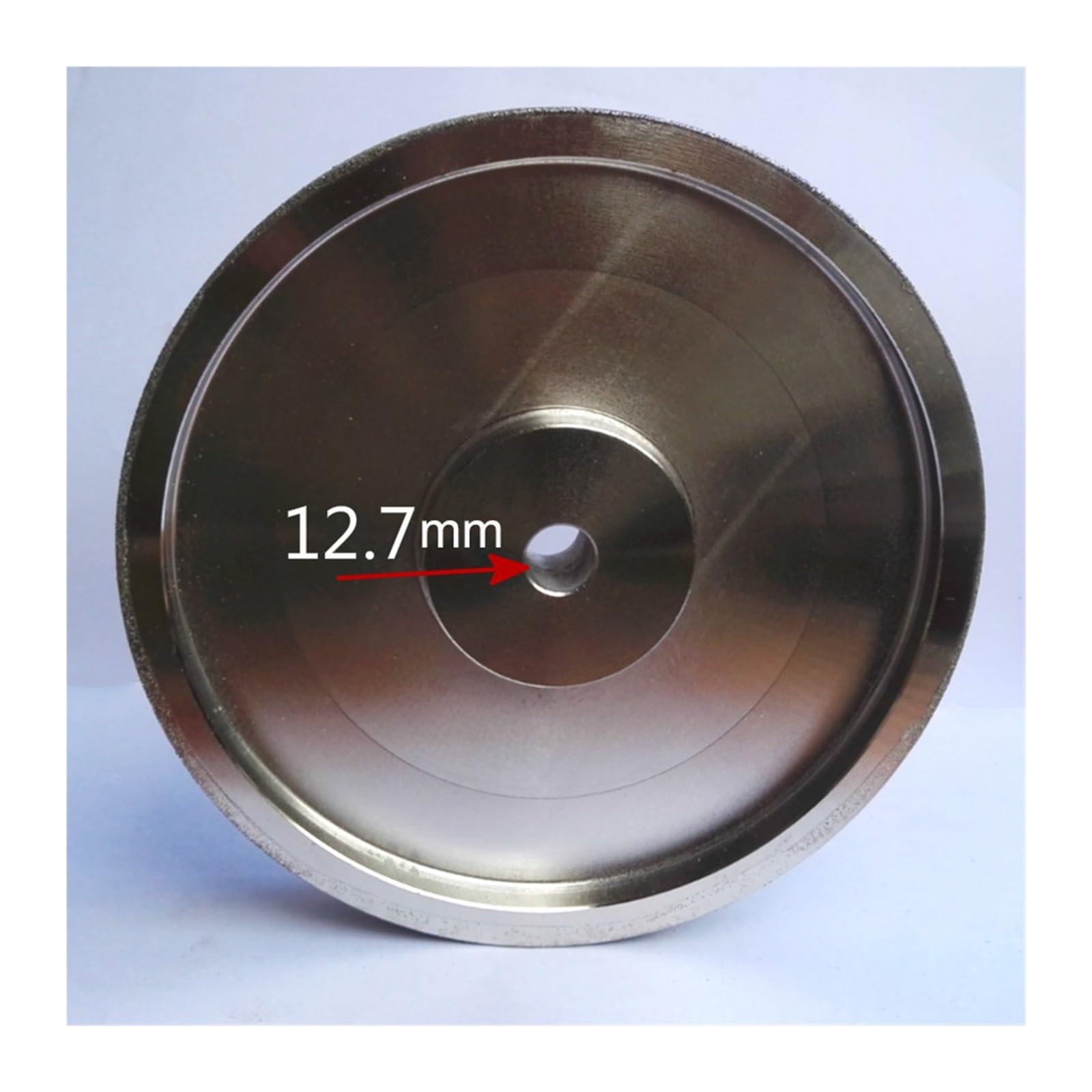 Mola diamantata da 6 pollici 150 mm x 25 x 12,7 mm, grana 80/180/240/600/800/1000, diametro della smerigliatrice a forma piatta for lucidatura di metalli e pietre