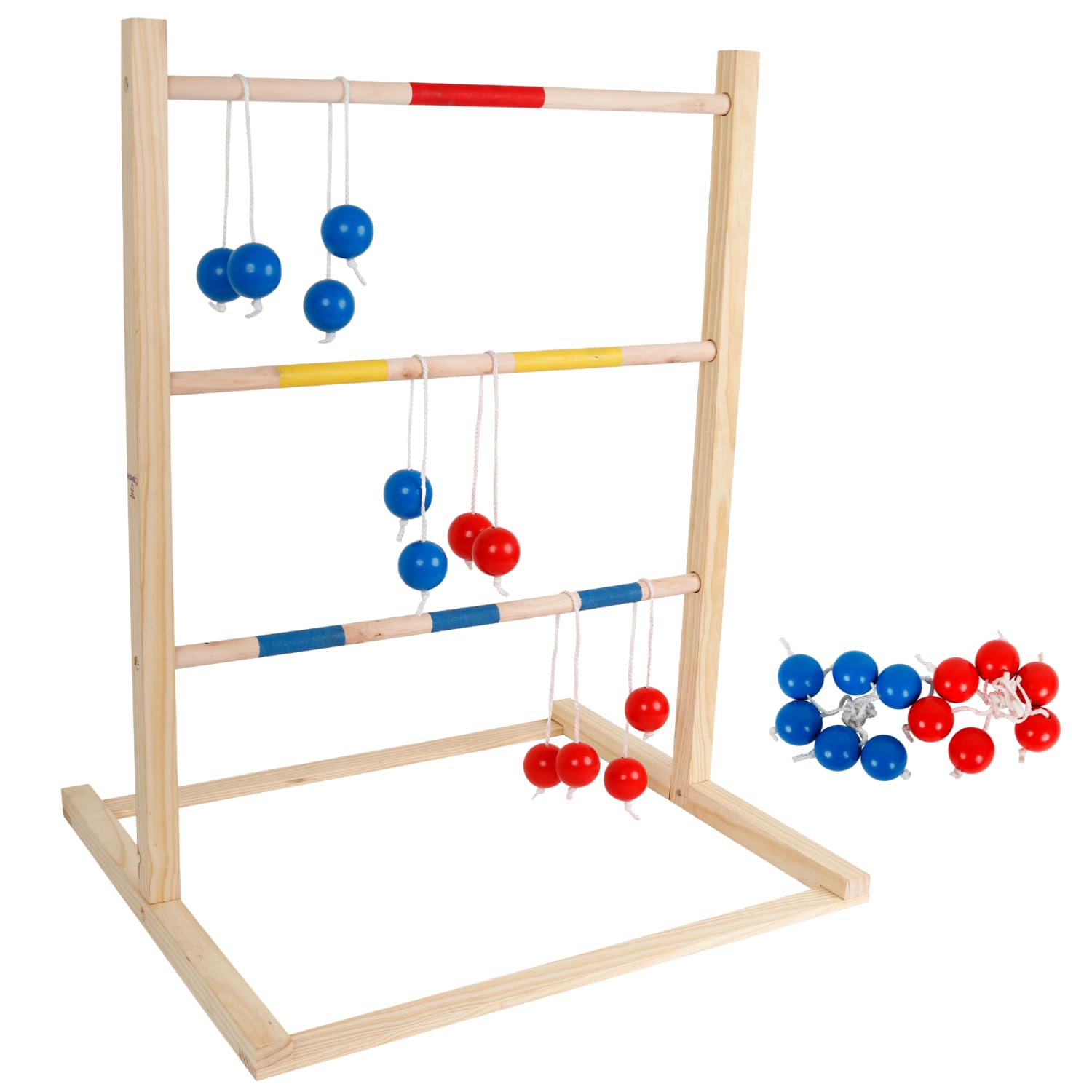 Play>it Wooden ladder golf with 6 balls