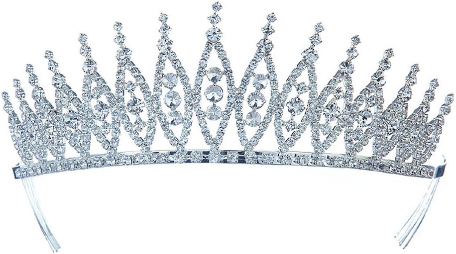 Headpiece Bridal Wedding Prom Pageant Beauty Contest Sparkling Elegant 2.4 " (6 cm) Tiara