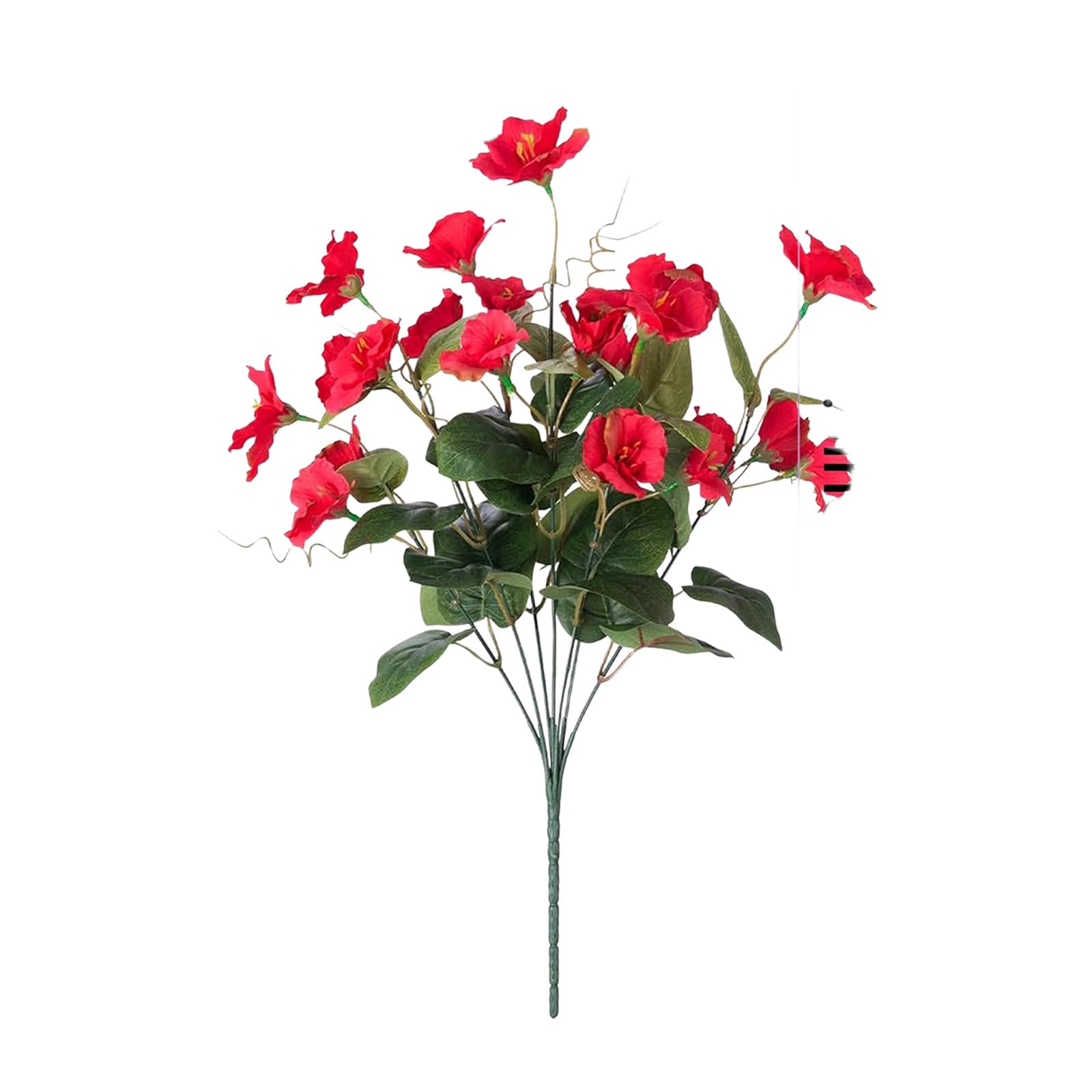 MURYE Heads Realistic Hibiscus Flower Outdoor Artificial Flower for Outdoor Garden Decors and Patios Landscaping Artificial Blossomy Arrangement