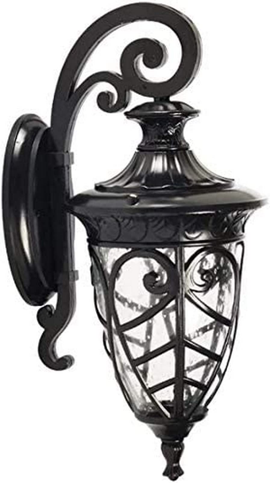 SXECAEPS Wall Lamps Sconces Garden Light Industrial Outdoor Lantern Waterproof Fixtures Vintage Sconce Metal E27 Lamp 17 Inch Mounted for Porch