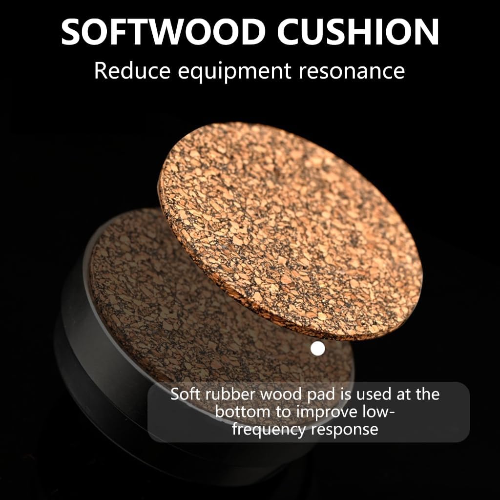 Audiophiles Grade Stainless Steel Speakers Pad for Immersive Music Experience