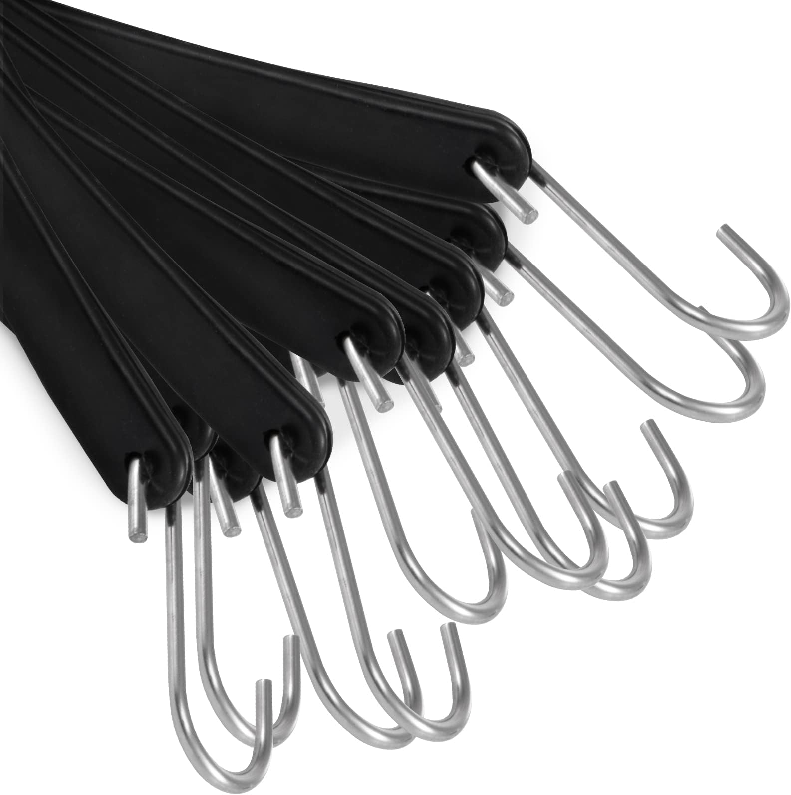 VEVOR Rubber Bungee Cords, 50 Pack 21" Long, Weatherproof