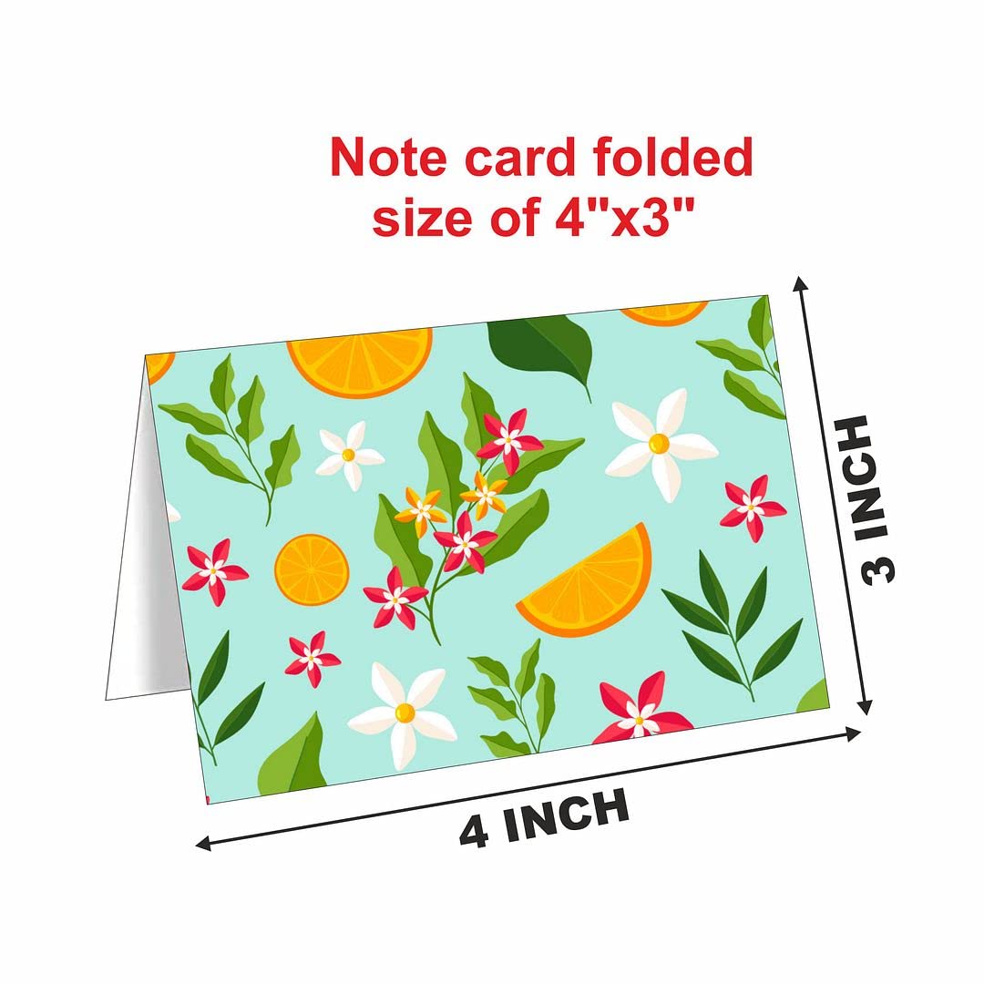 KREEPO Greeting Cards 9 Unique Design Blank Notecard with Envelopes for All Occasions(90pcs)(3x4 inch)_k9 3
