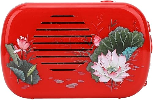 Zerodis Radio portátil de onda corta, mini radio de bolsillo, máquina de radio de estilo vintage, control por interruptor, máquina de reproducción