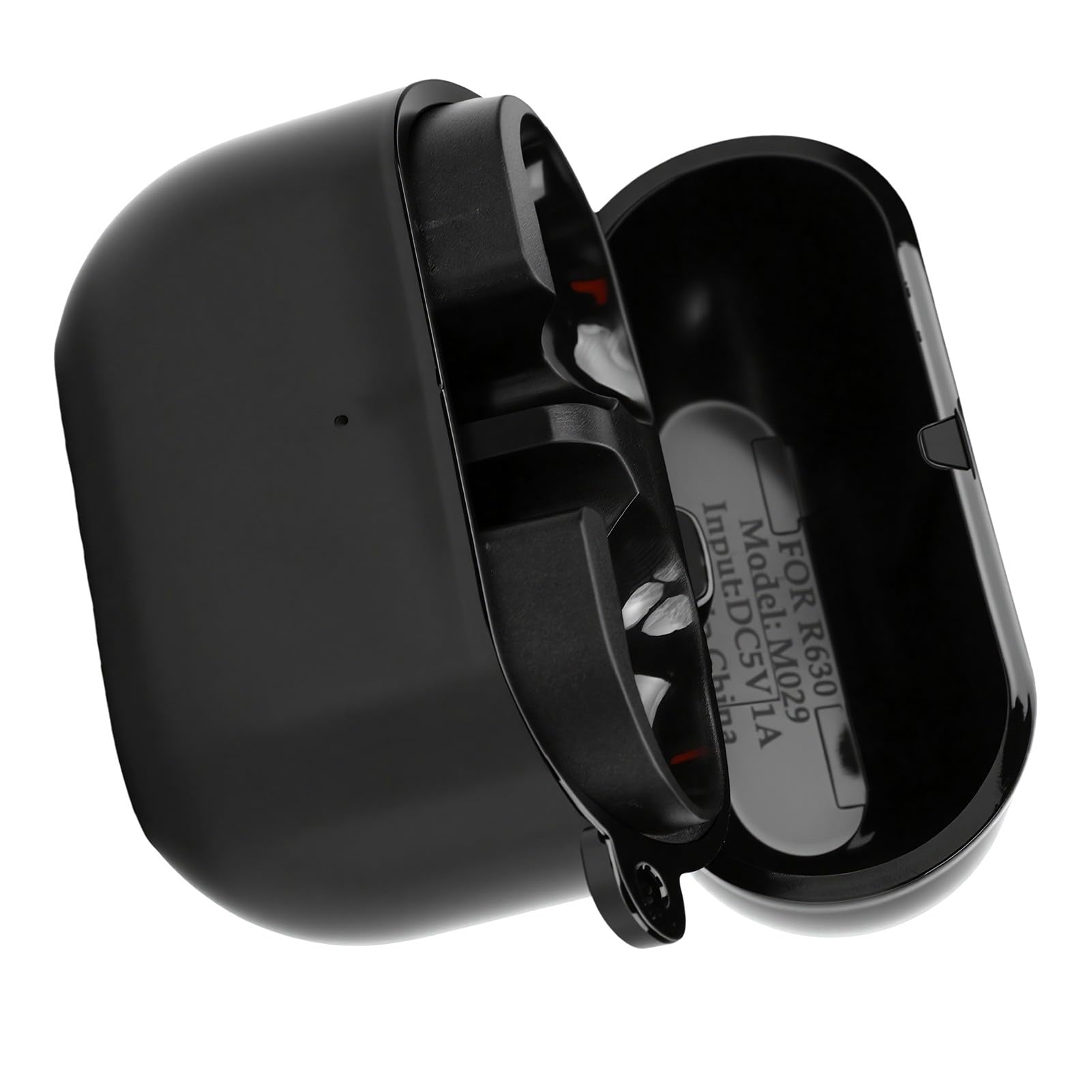 Cryfokt Auto Pairing Charging Case for Buds (BLACK) | Capacità di 590 mAh, ABS e PC leggeri, connettività senza soluzione di continuità, ideale per l\'outdoor e i viaggi