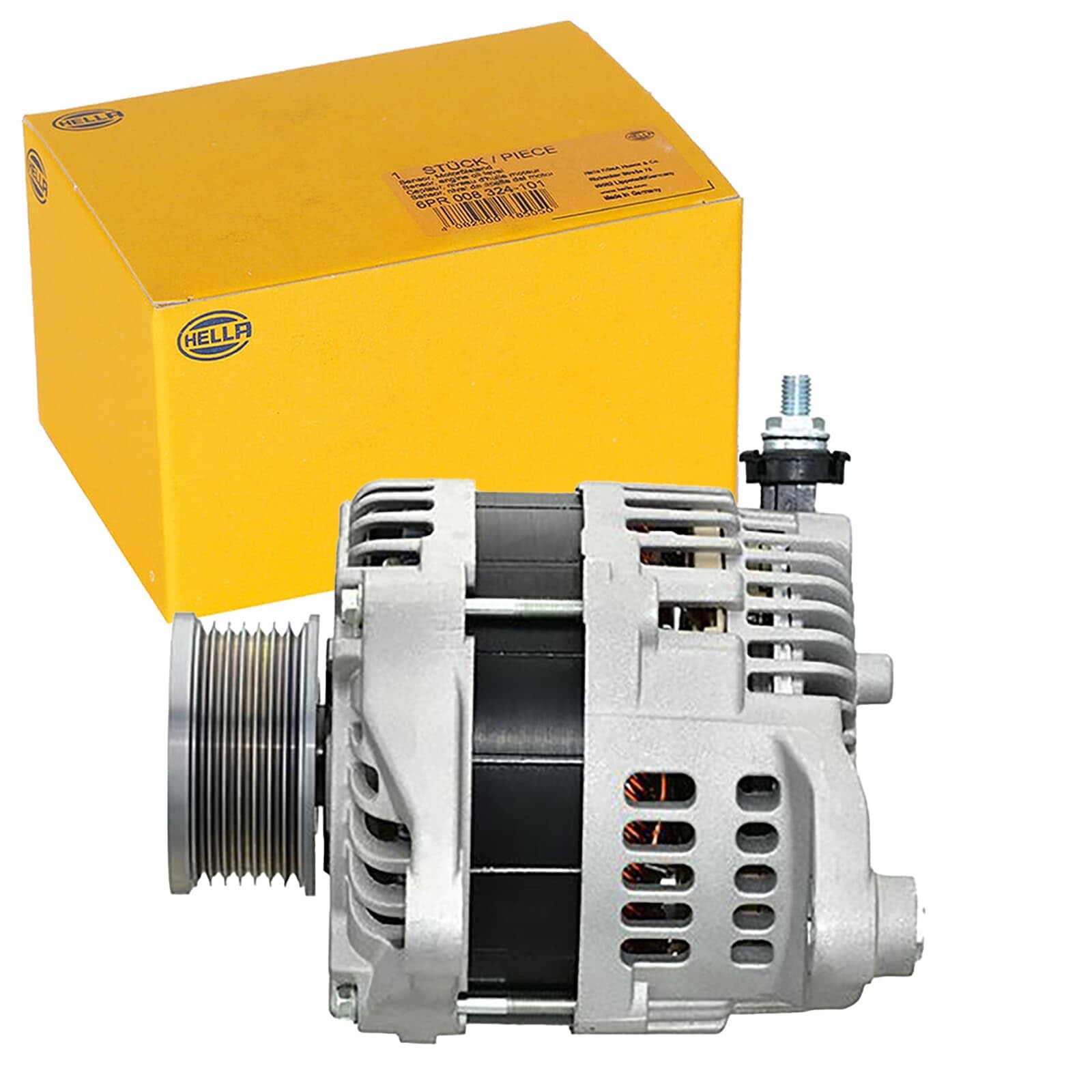 HELLA 8EL 015 630-511 Lichtmaschine - 14V - 150A - | 8EL 015 630-511 passend für Cabstar Murano Navara