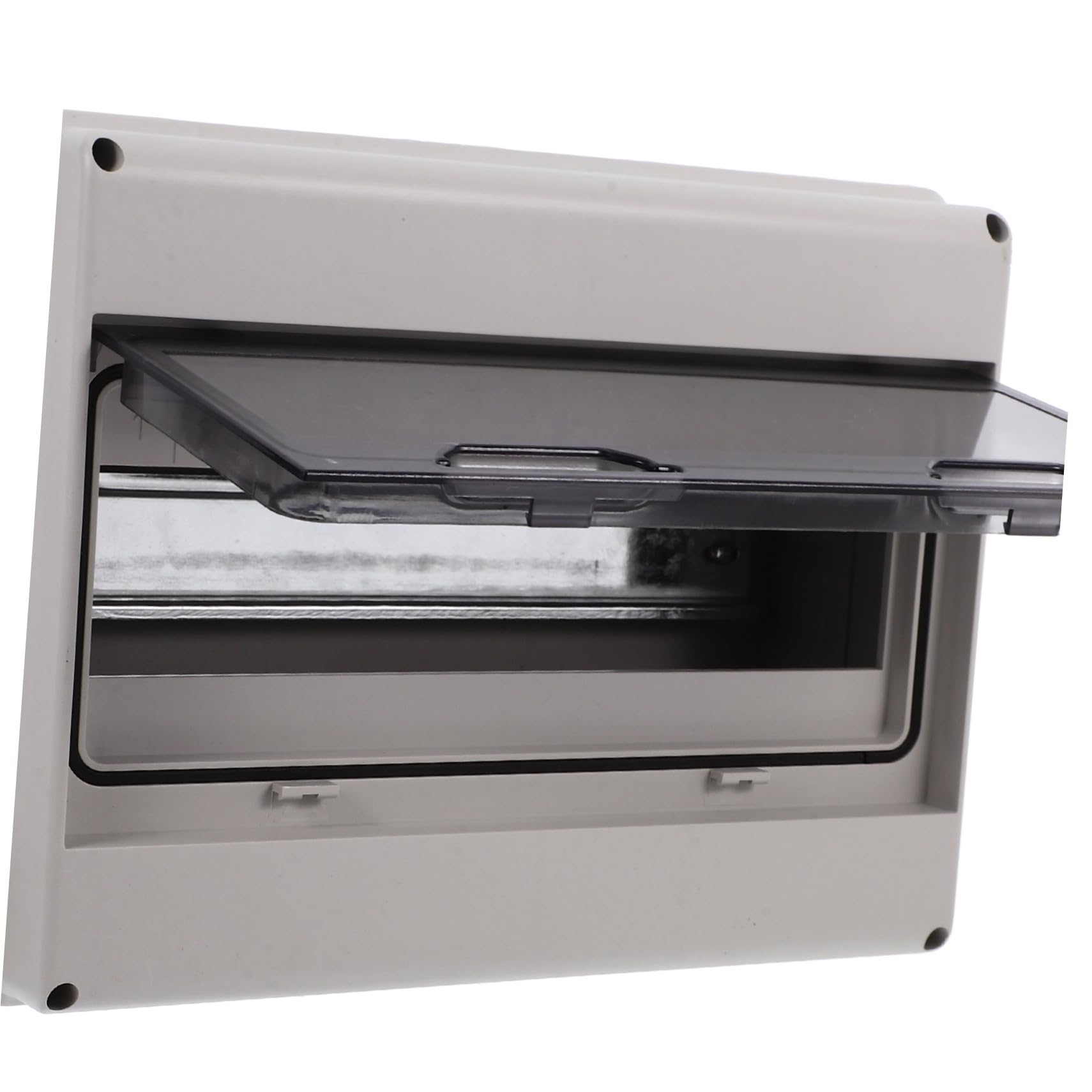 Wasserdichte Außenanschlussdose Verteilerbox mit Transparentem Klappdeckel Din Norm Elektrische Verteilerbox für Haus Wohnmobil Solarinstallationen Wetterfeste Stromverteilerbox