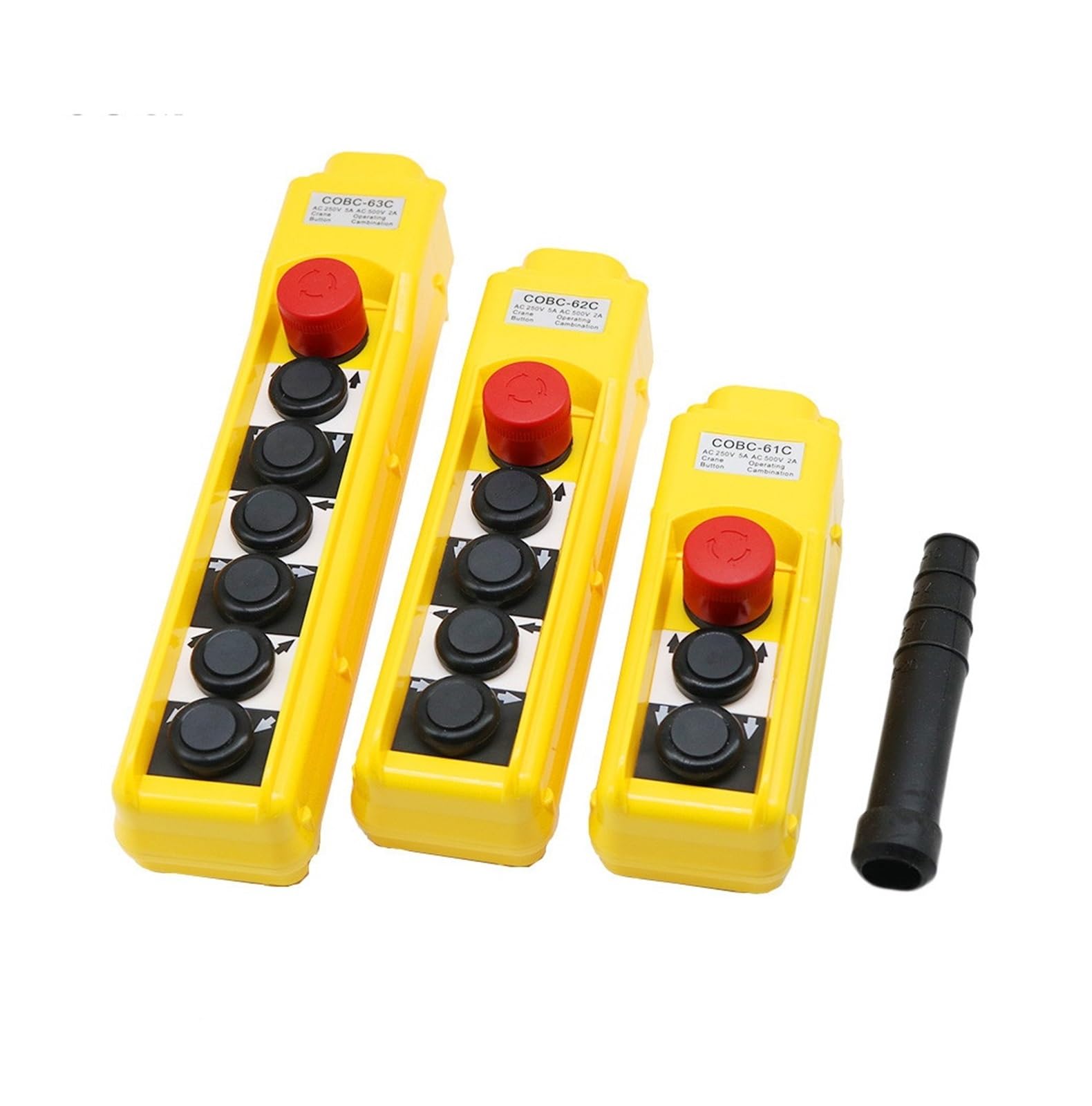 COBC-61C/62C/63C traveling switch single speed rain proof crane button control hoist with emergency stop IDGTTLDF(COBC-61C)