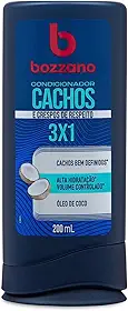 Bozzano Condicionador Cachos e Crespos 3x1 200ml