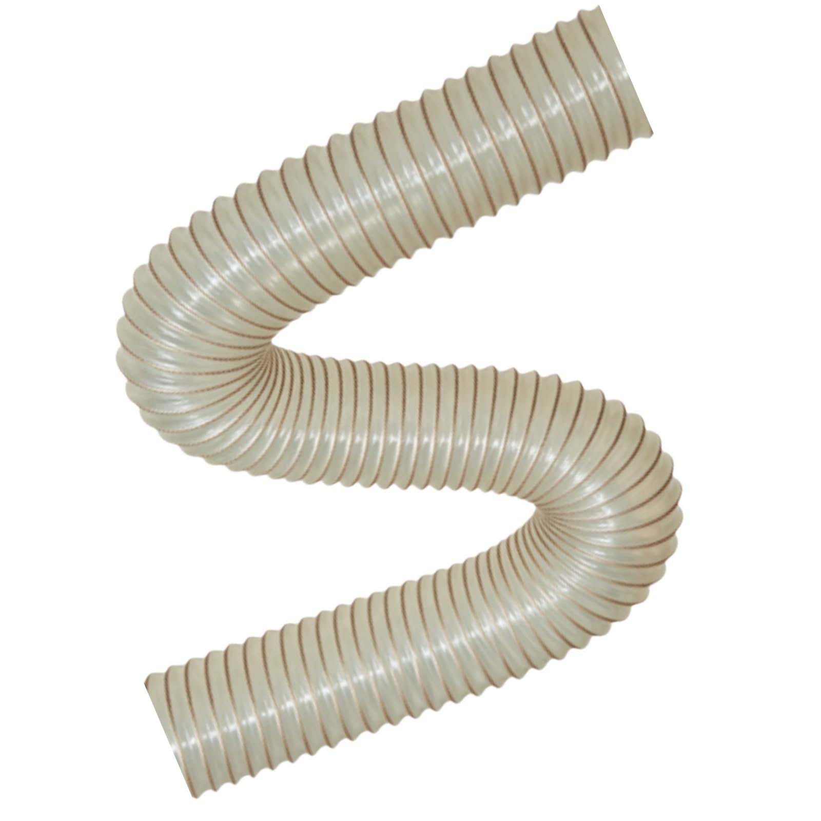 Transparent PU Hose, 32mm ID, 1m, 0.63-2mm, Inrial Vacuum Extractor(0.93mm)