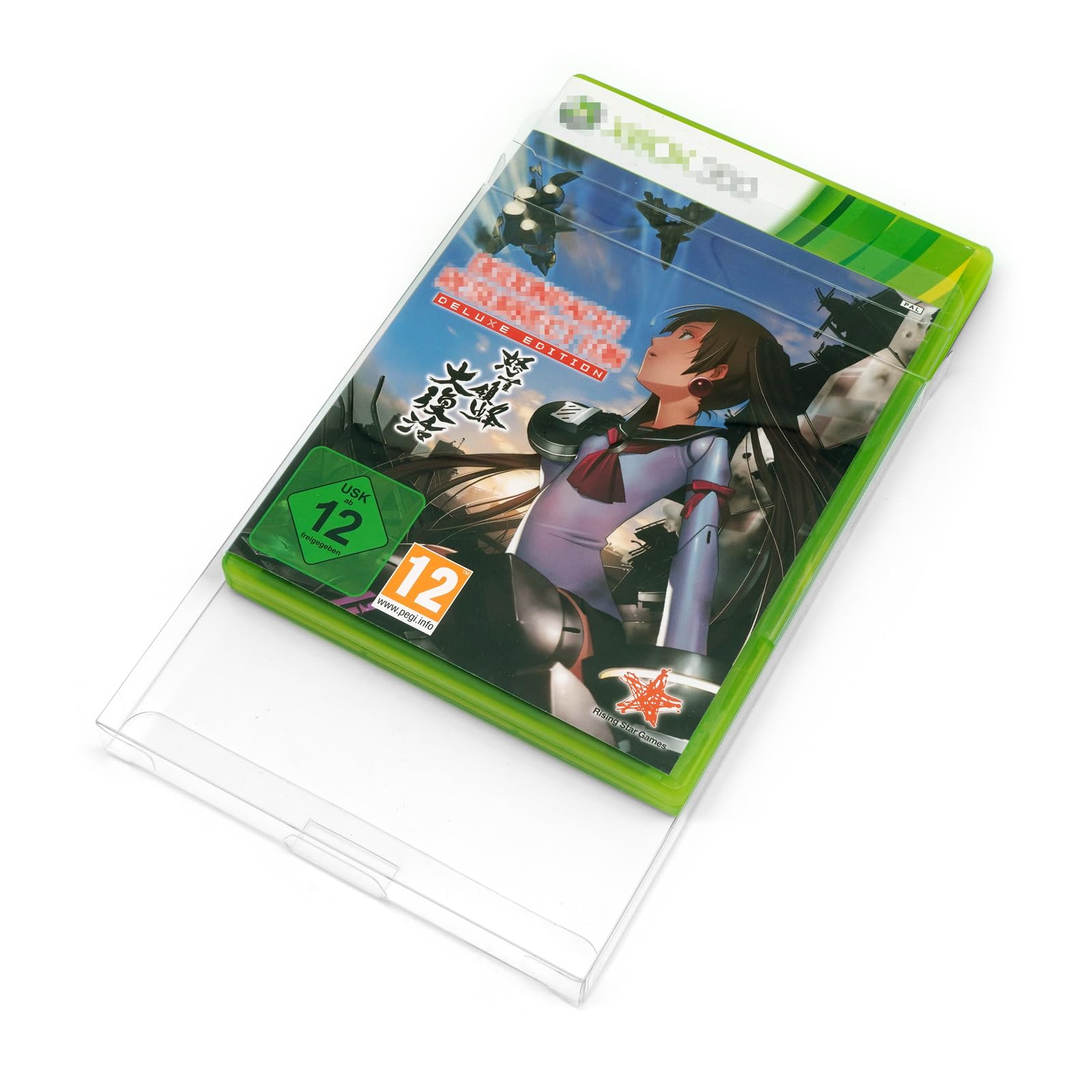 RetroRetter 50x Schutzhüllen V2 für Xbox 360 Spiele OVP 0,35 mm - Game Box Protector Cases