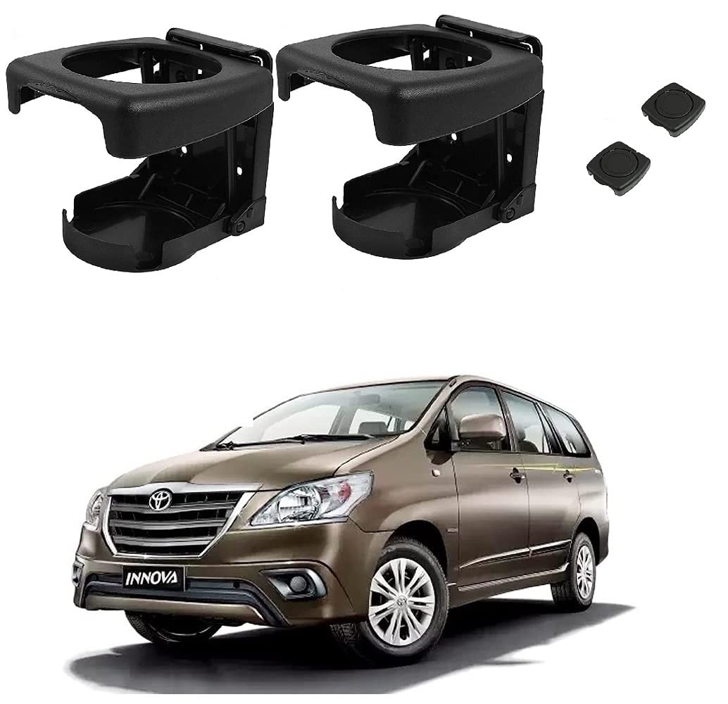 Suma Cart Universal Foldable Plastic Cup HolderWater BottleCoffee Cup